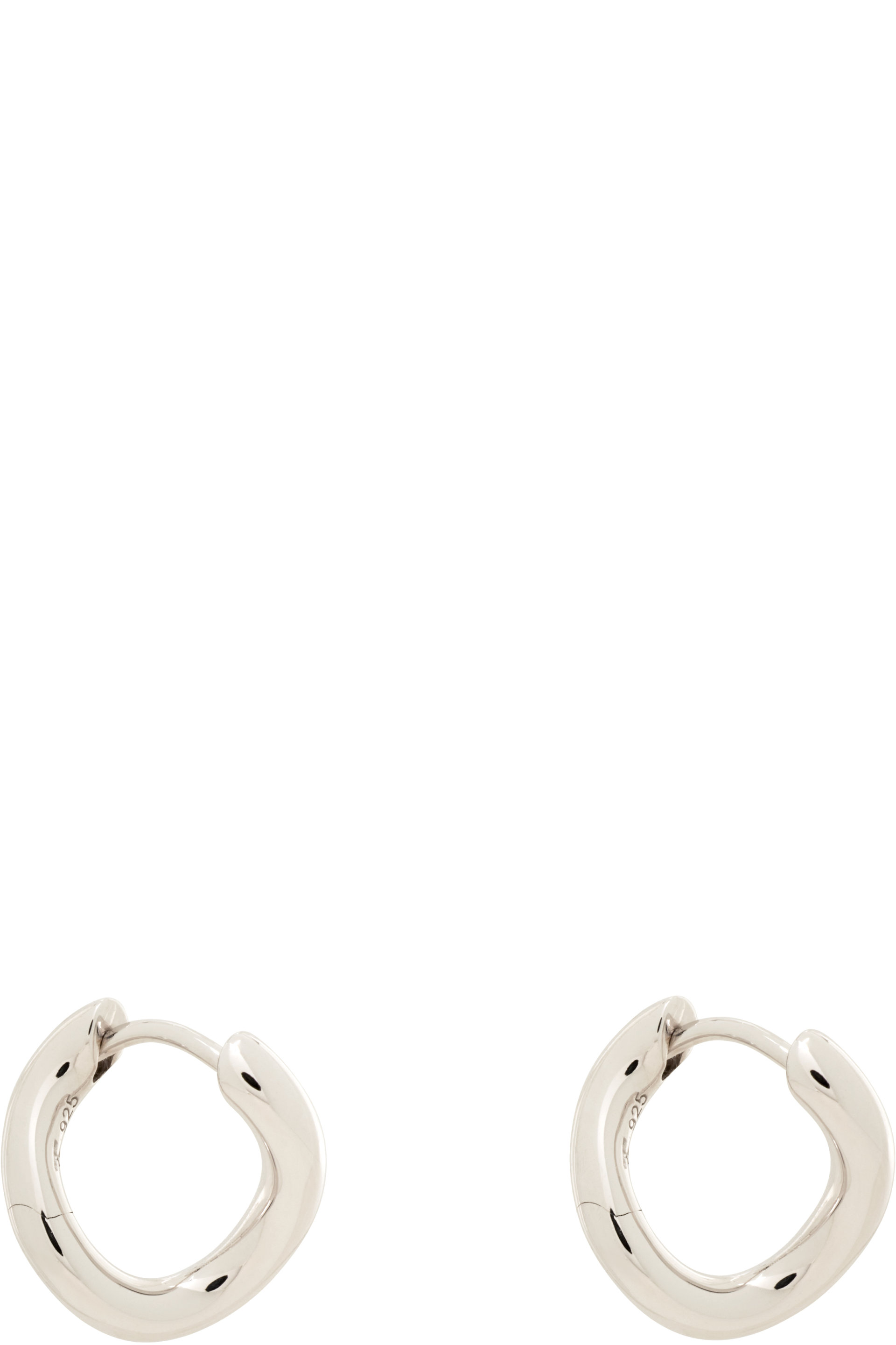Tom Wood - River Huggie Earrings