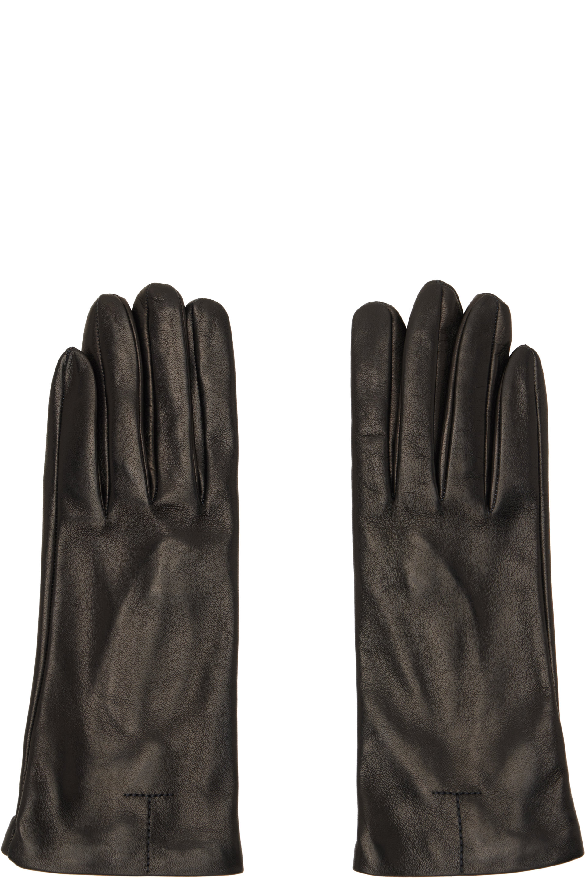 TOTEME - Black Leather Gloves