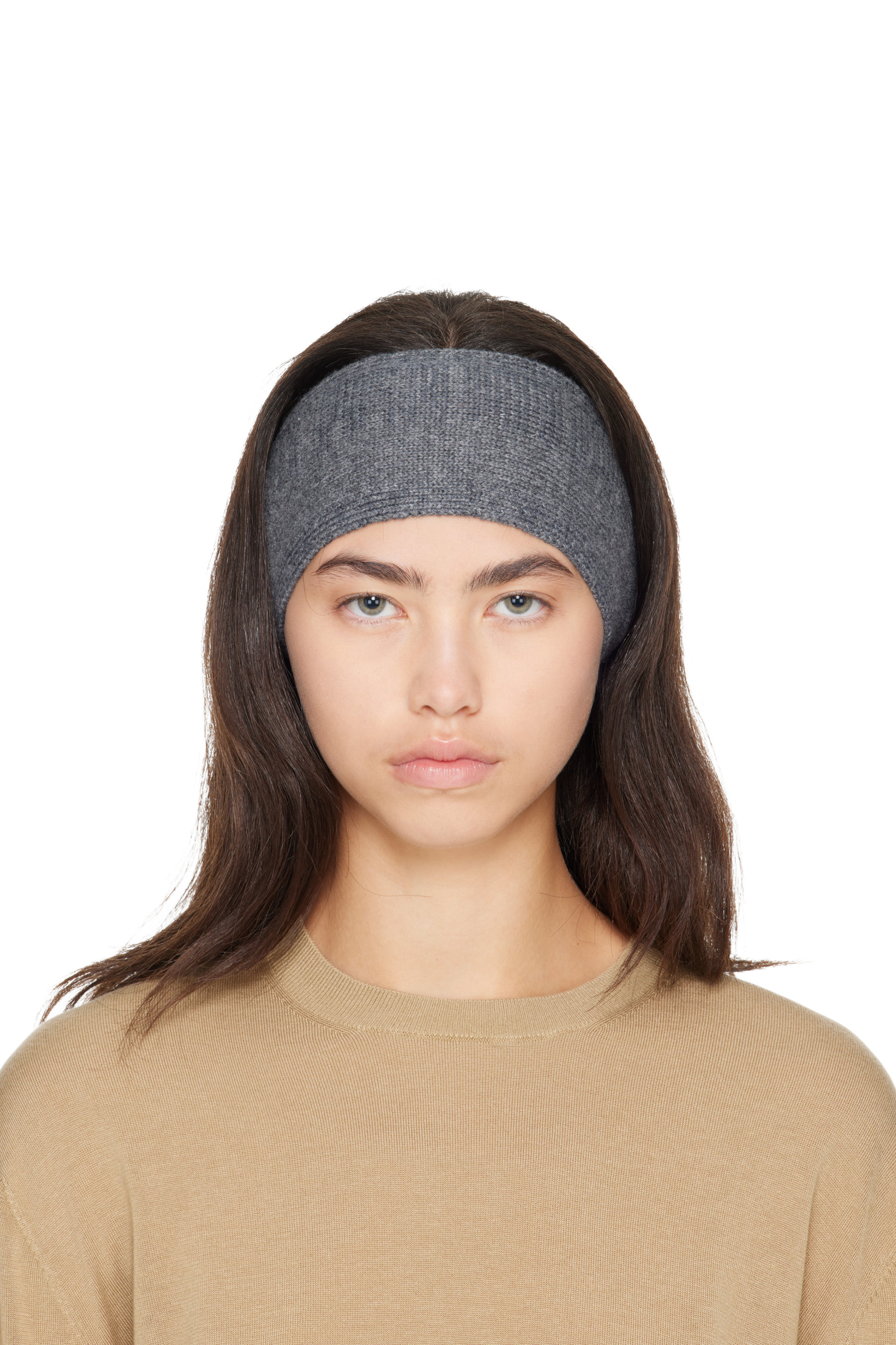 TOTEME - Gray Cashmere Headband