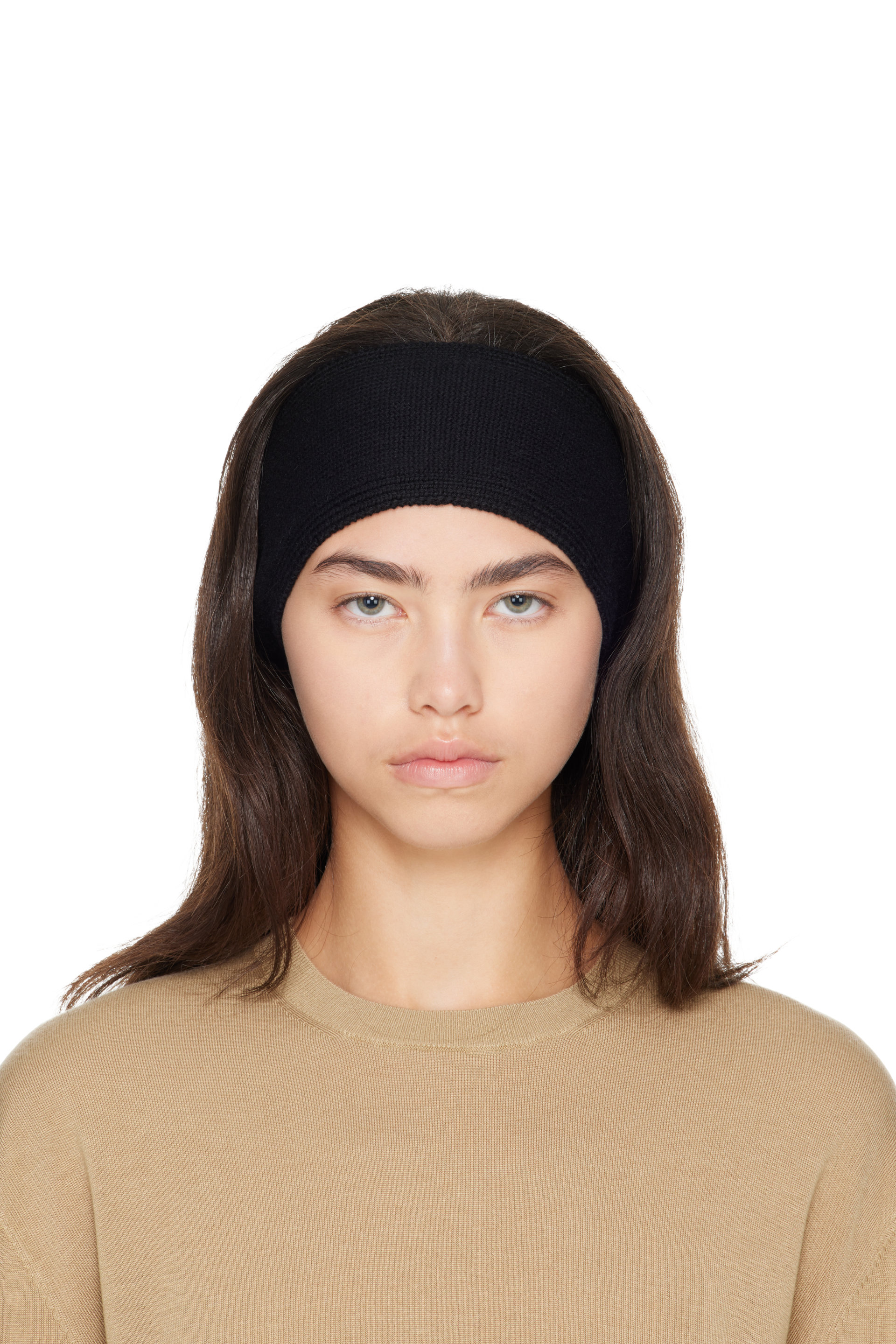 TOTEME - Black Cashmere Headband