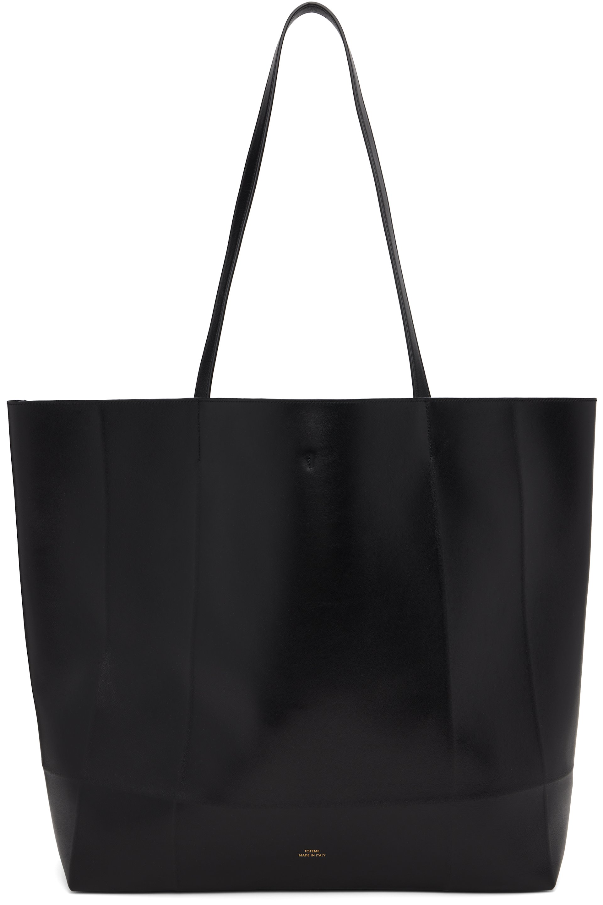 TOTEME - Black Roam Leather Tote