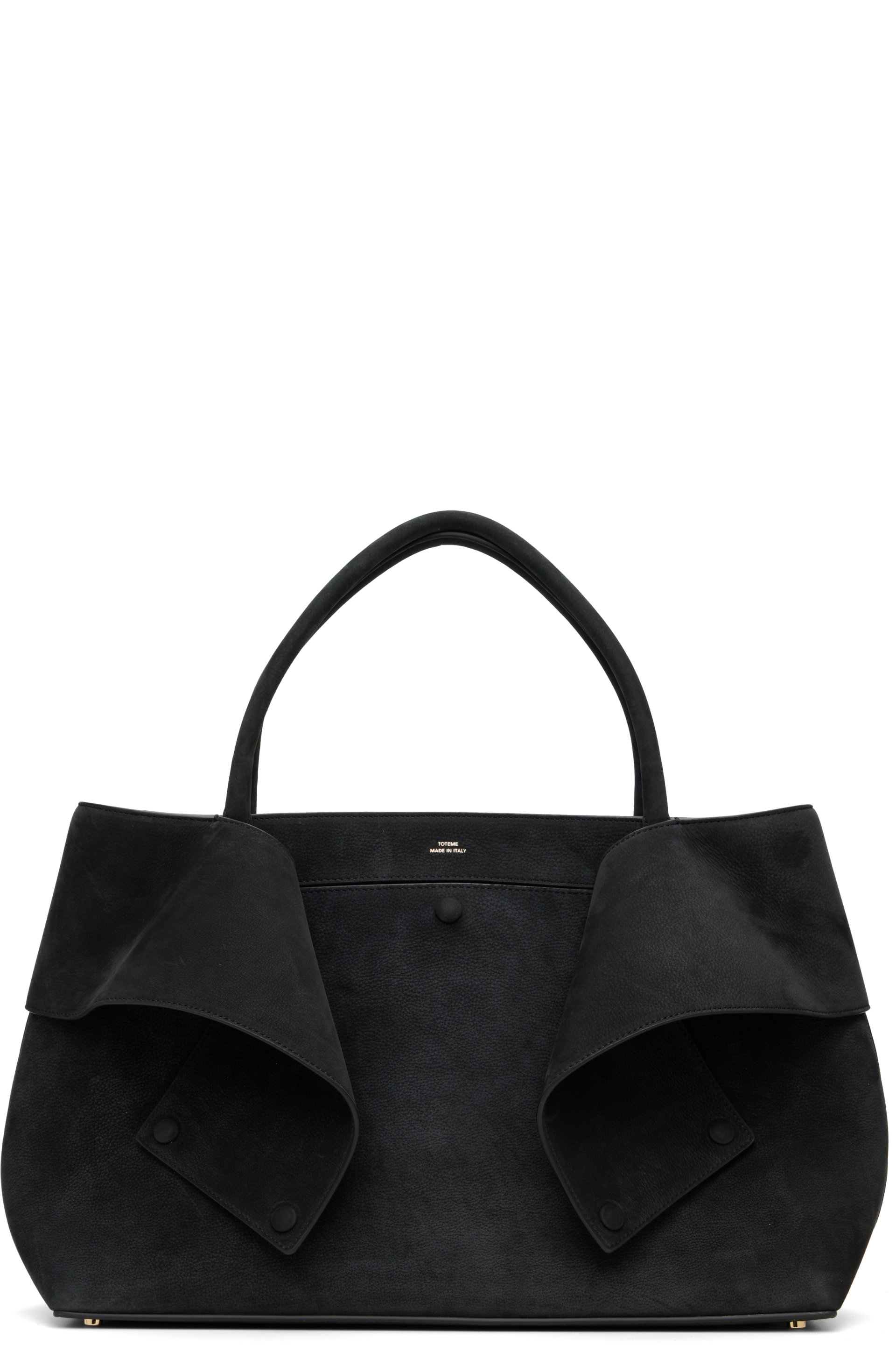 TOTEME - Black Mercer Nubuck Tote