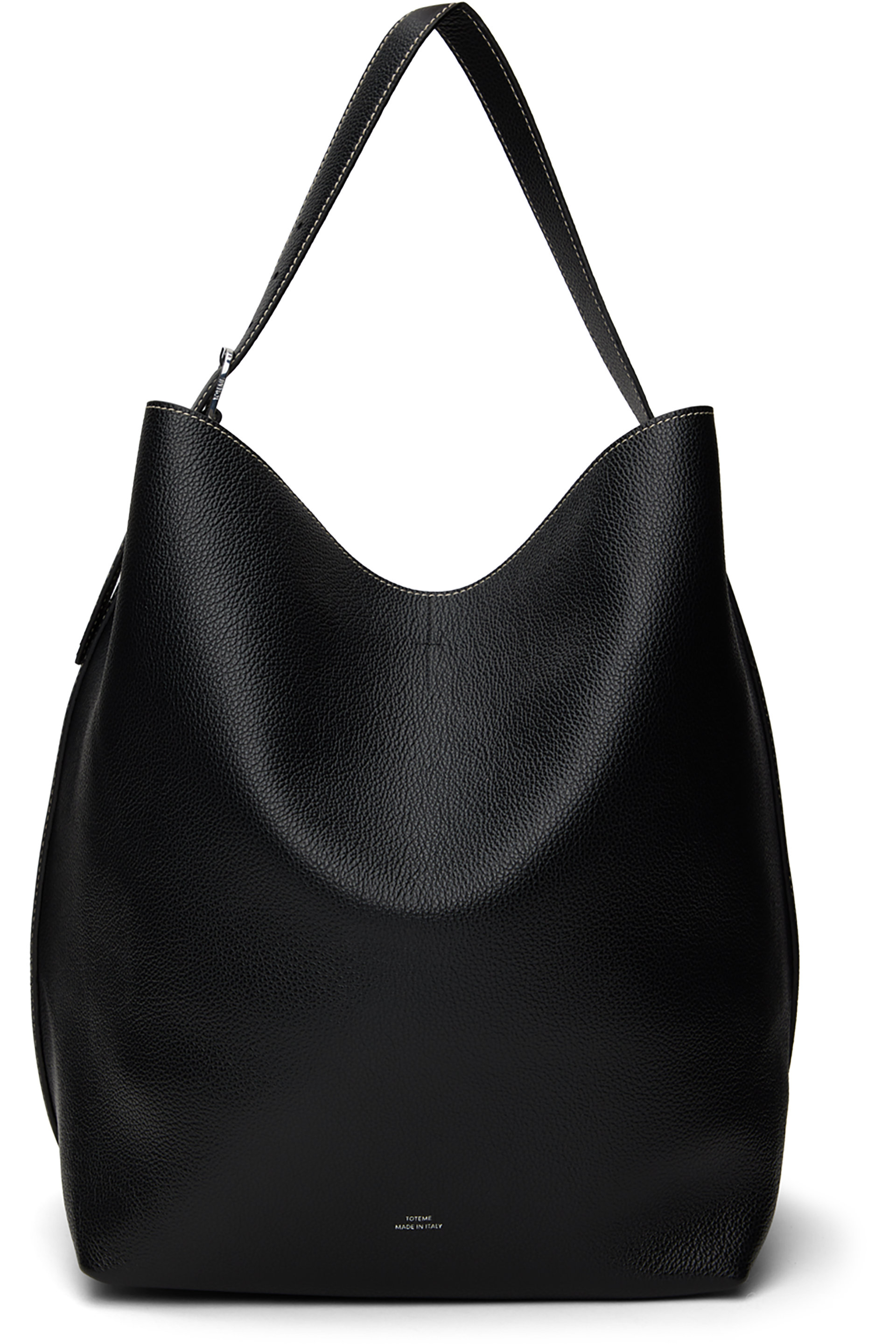 TOTEME - Black Petite Belted Tote
