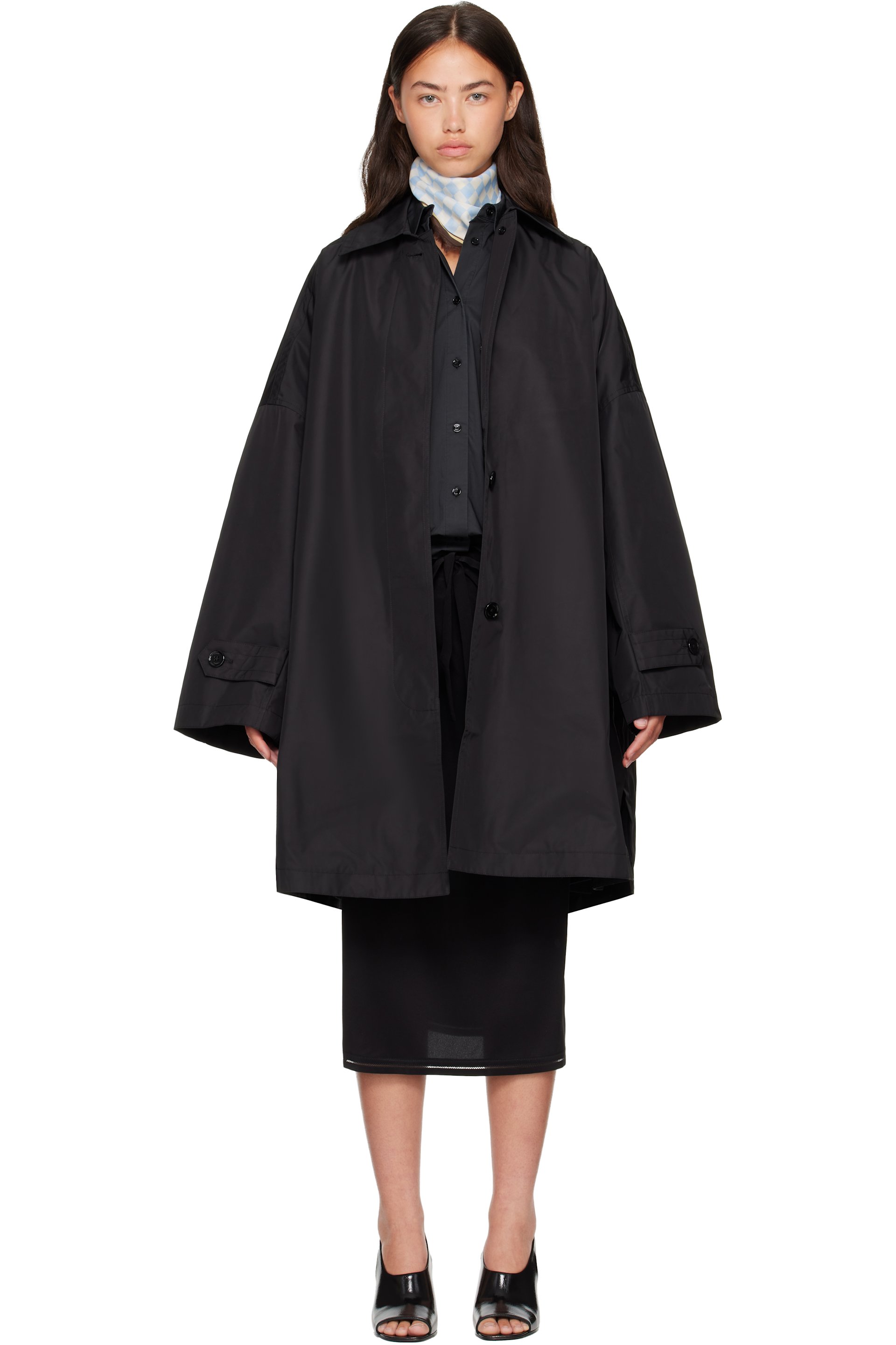 TOTEME - Black Car Coat