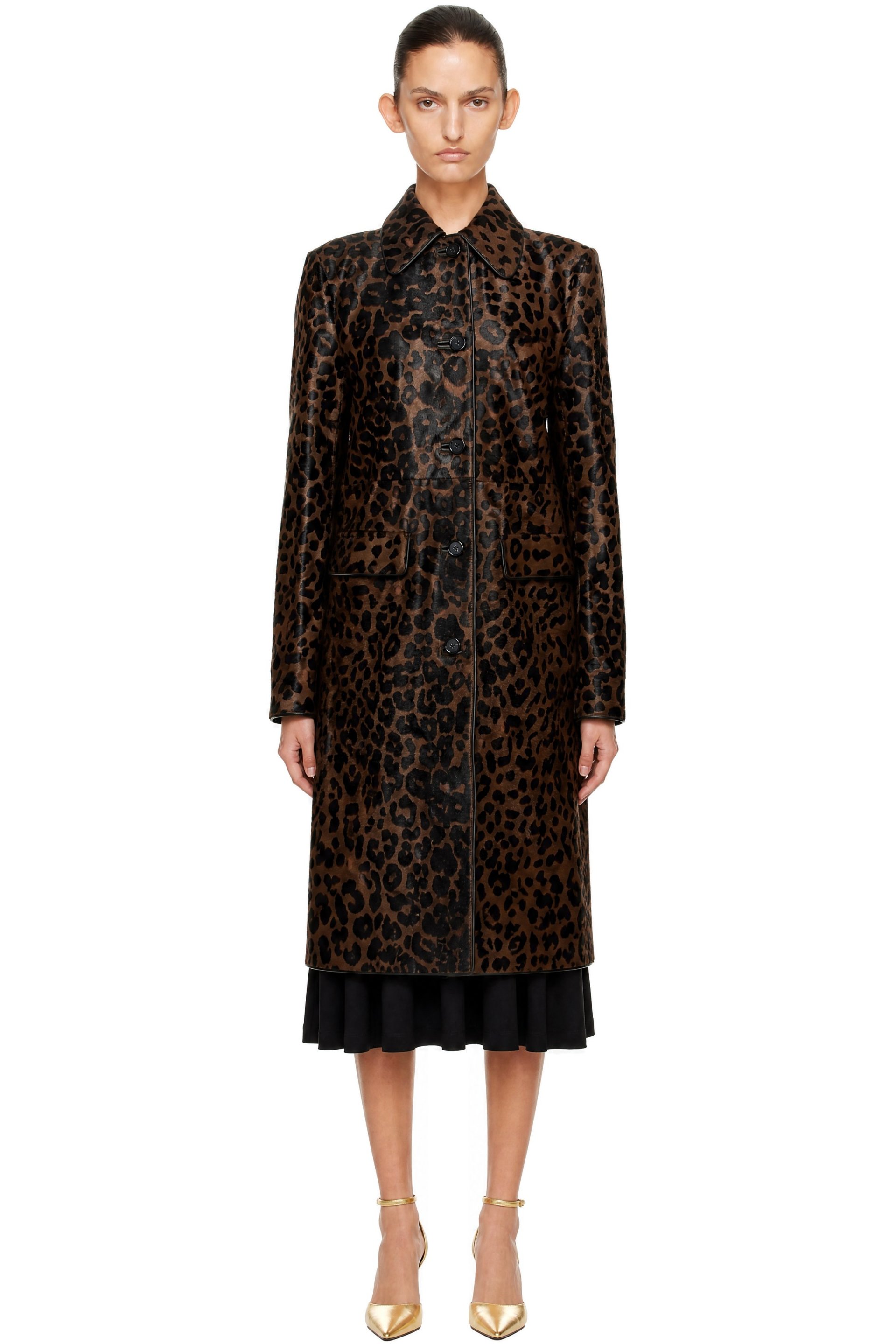 TOTEME - Brown Pony Hair Coat