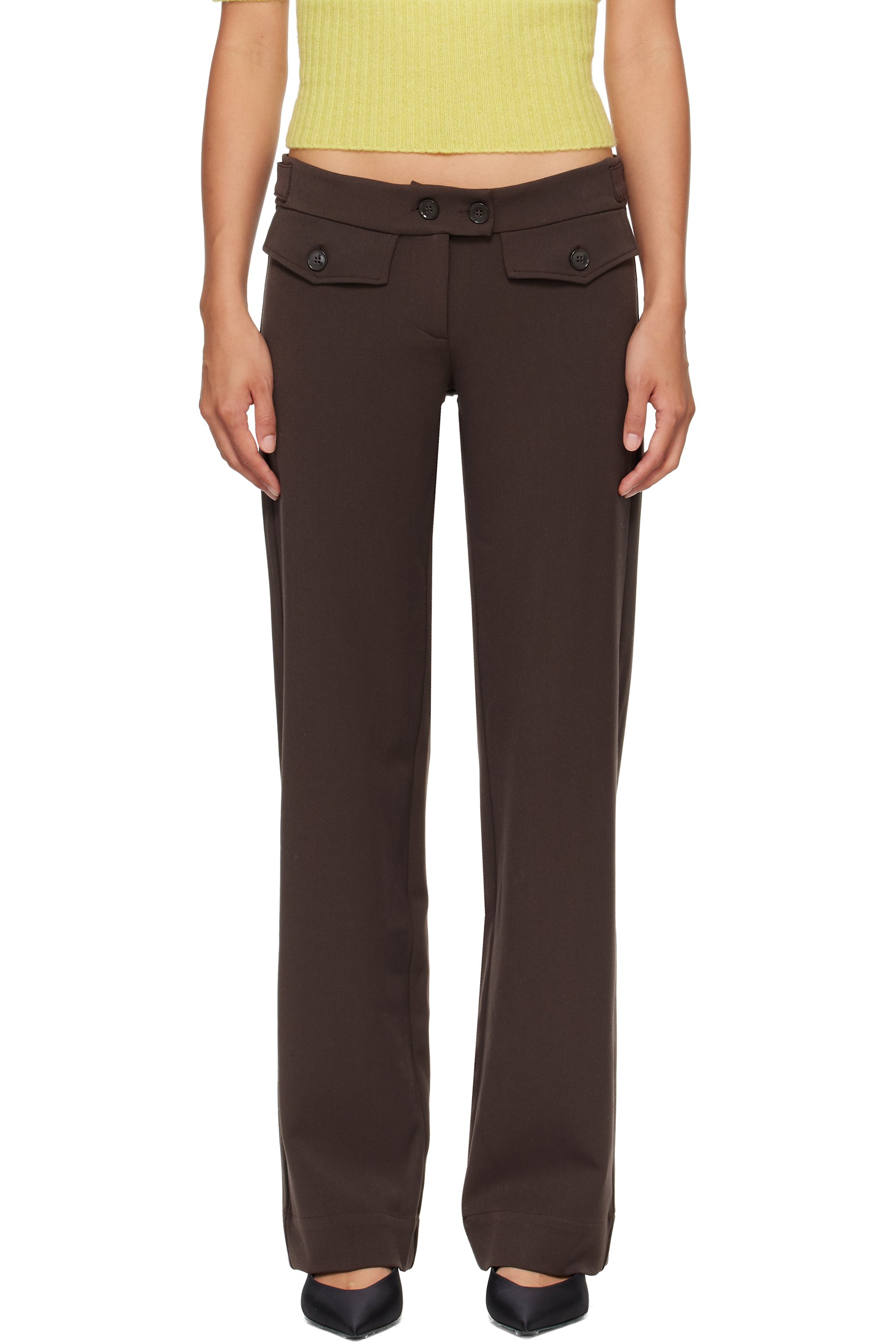 Gimaguas - Brown Pili Trousers