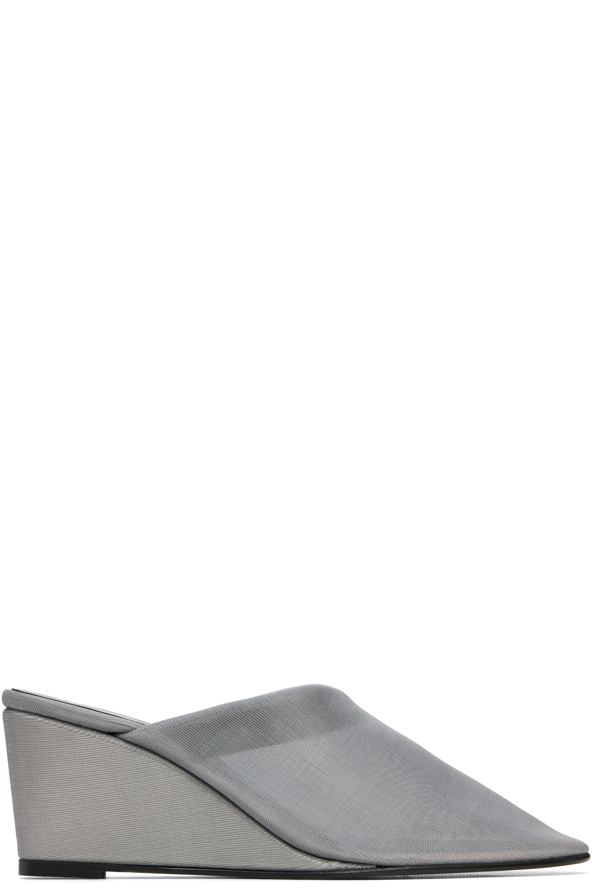 Gimaguas - Gray Slip On Wedge Heels