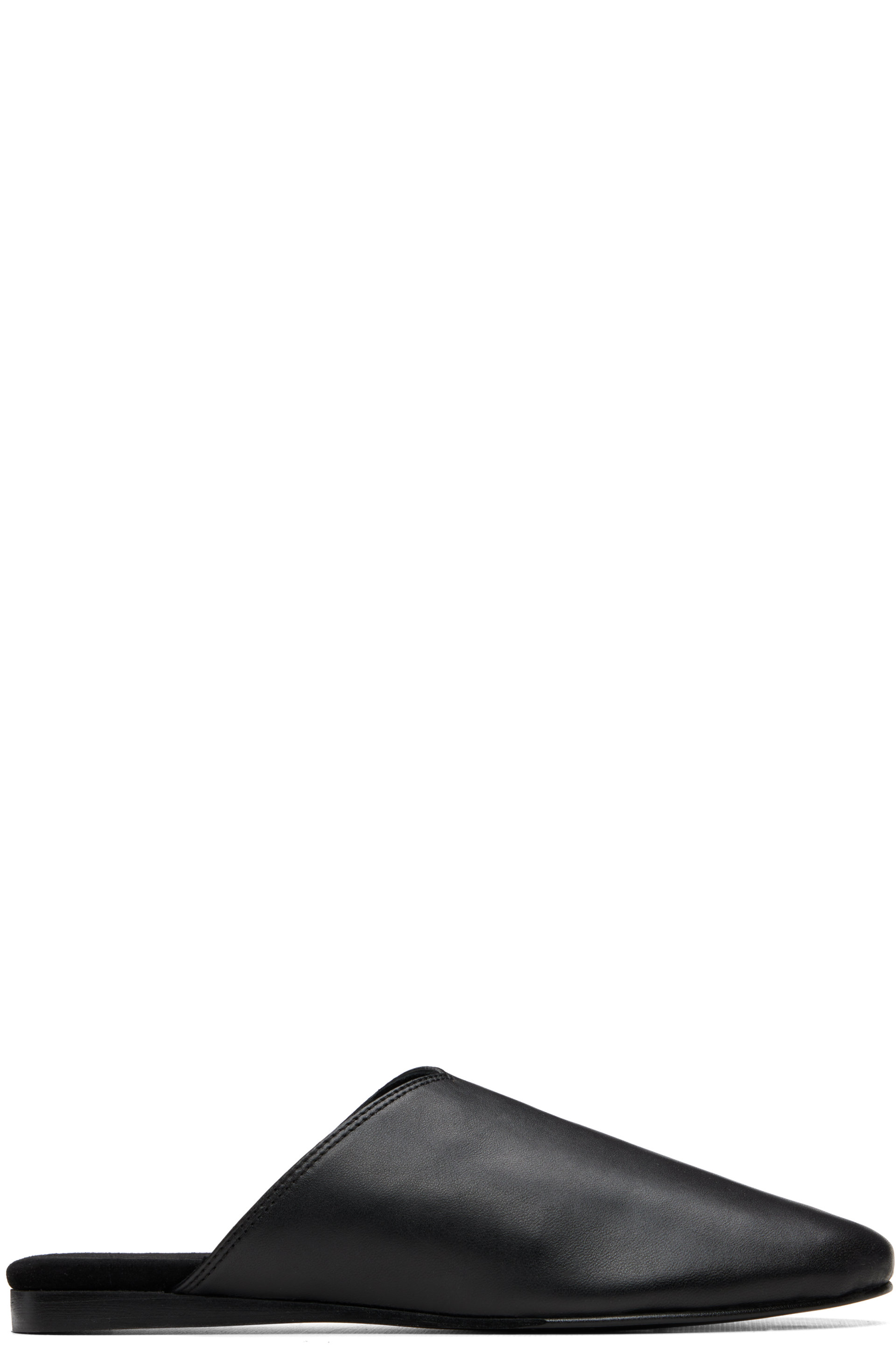 Gimaguas - Black Slip On Flat Loafers