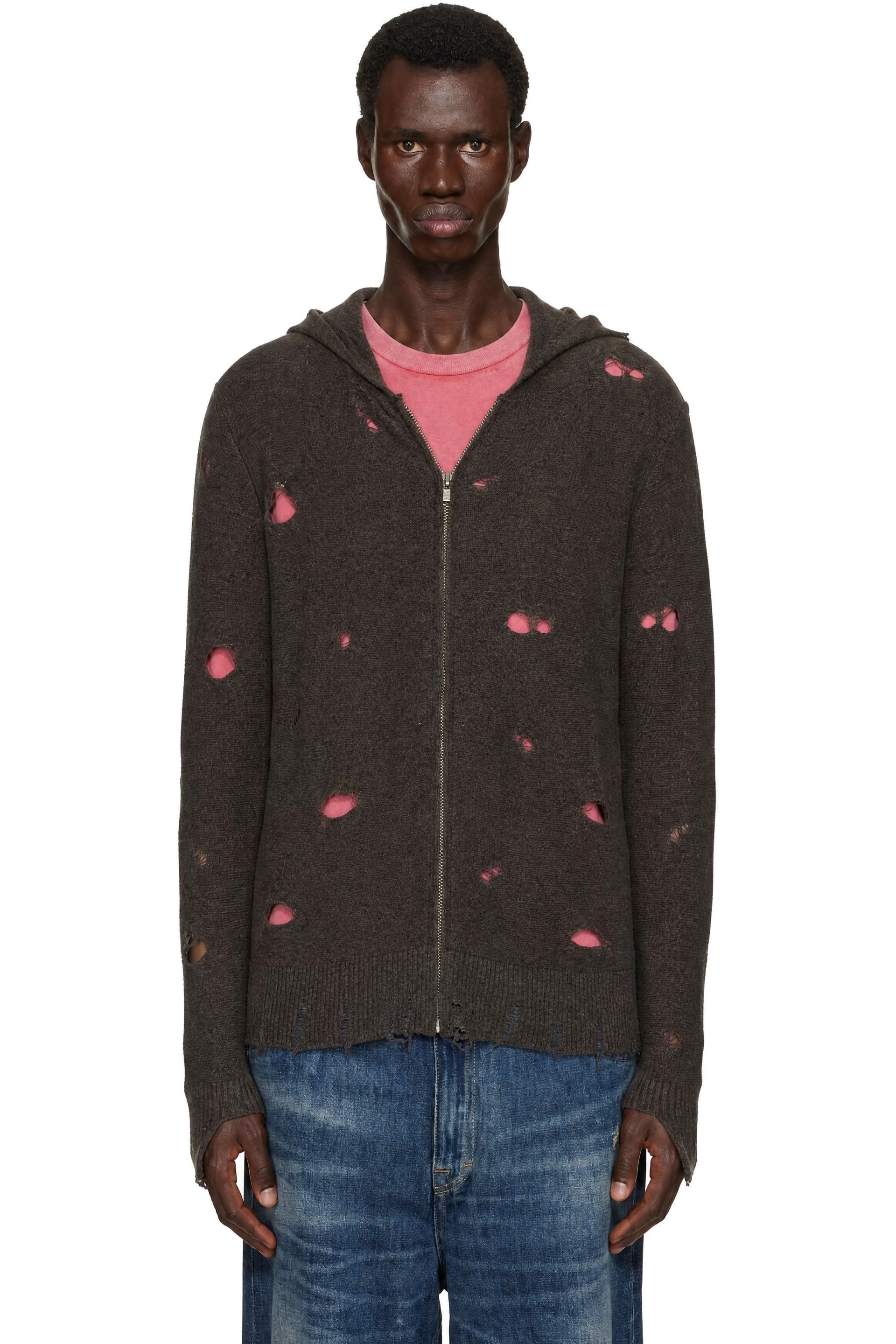 Gimaguas - Brown Mike Zip Up Jacket