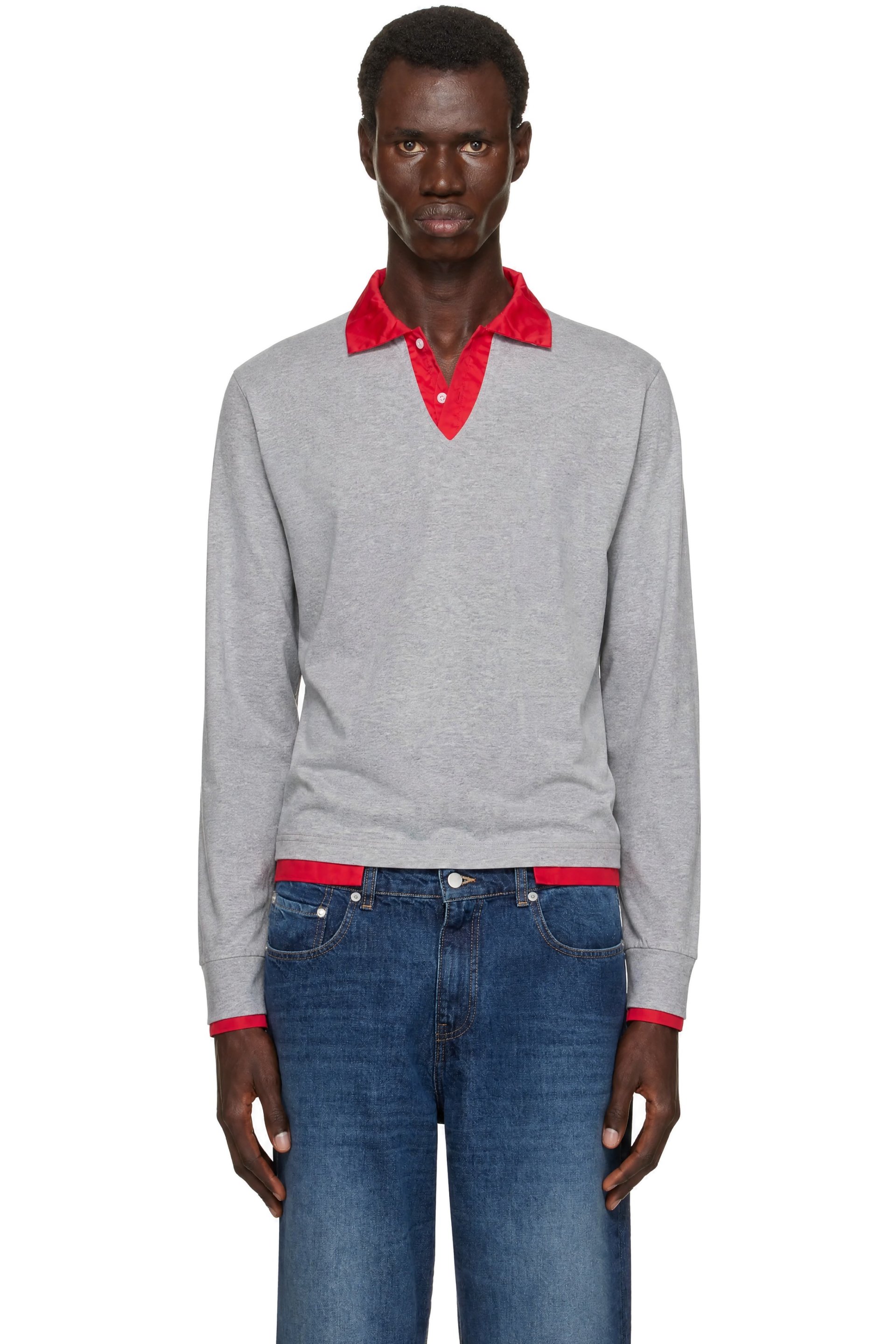 Gimaguas - Gray & Red Luis 'Two Layers' Polo