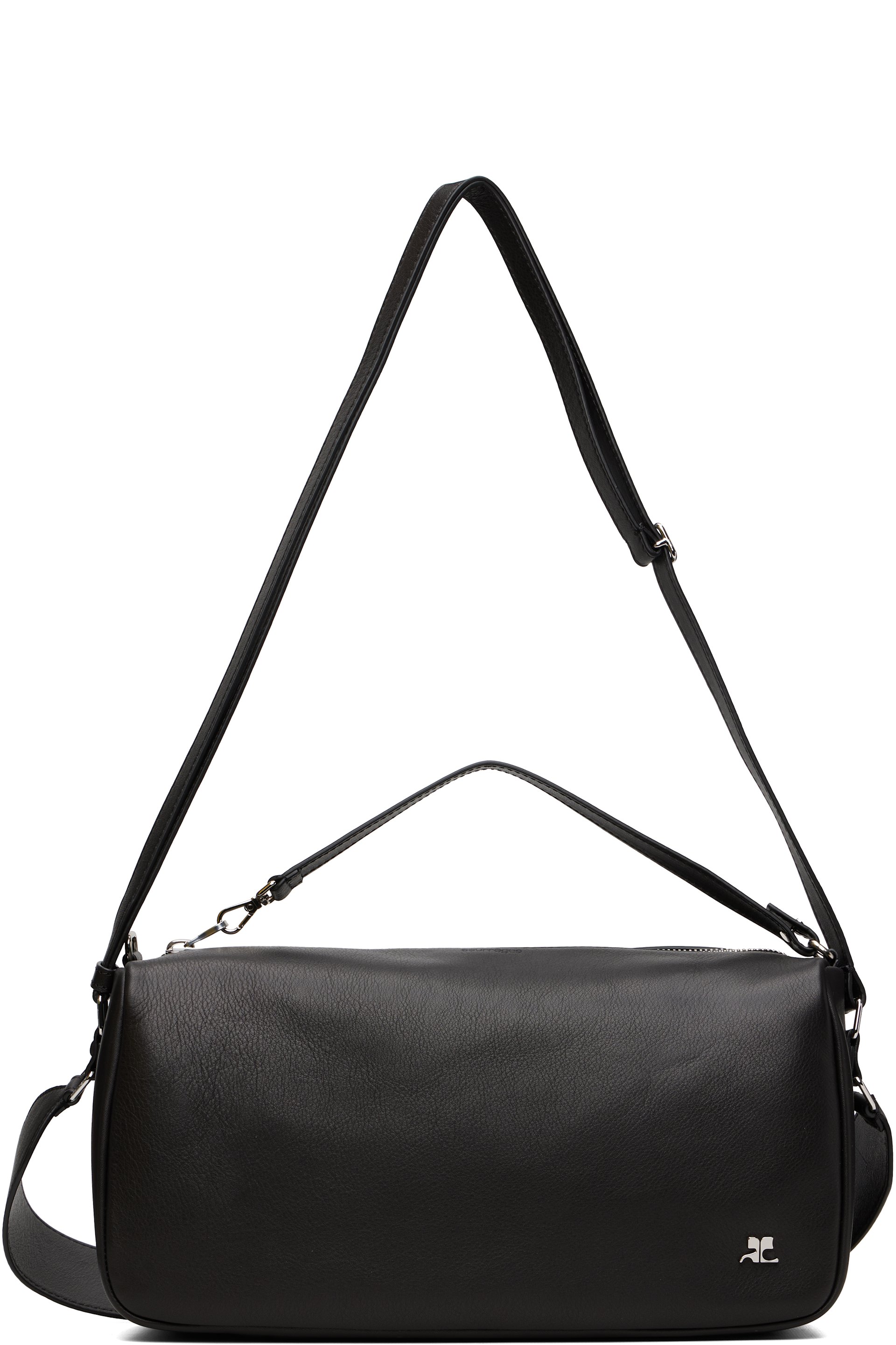 Courrèges - Black Medium Three Sixty Leather Bag