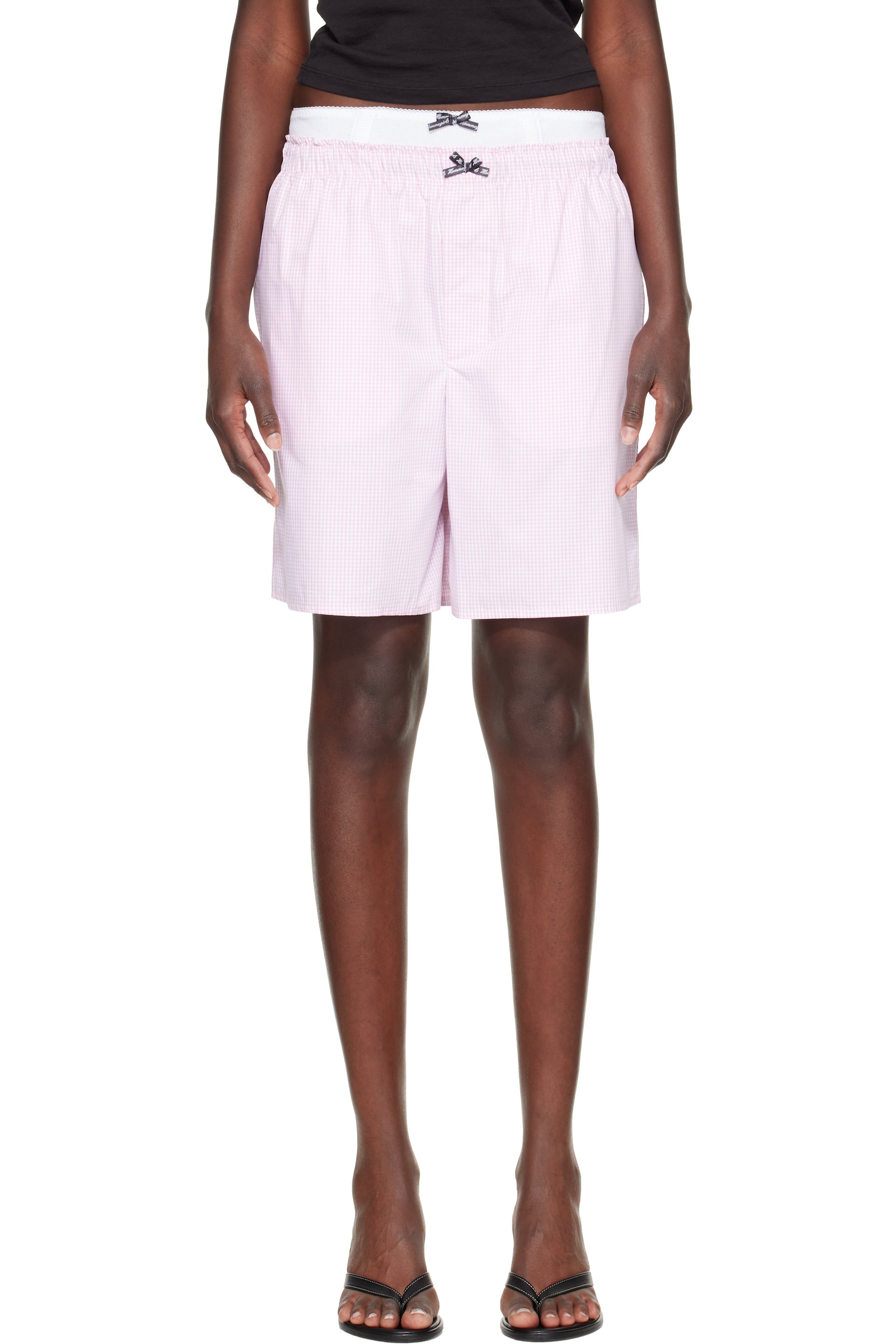 HommeGirls - Pink Long Boxer Shorts