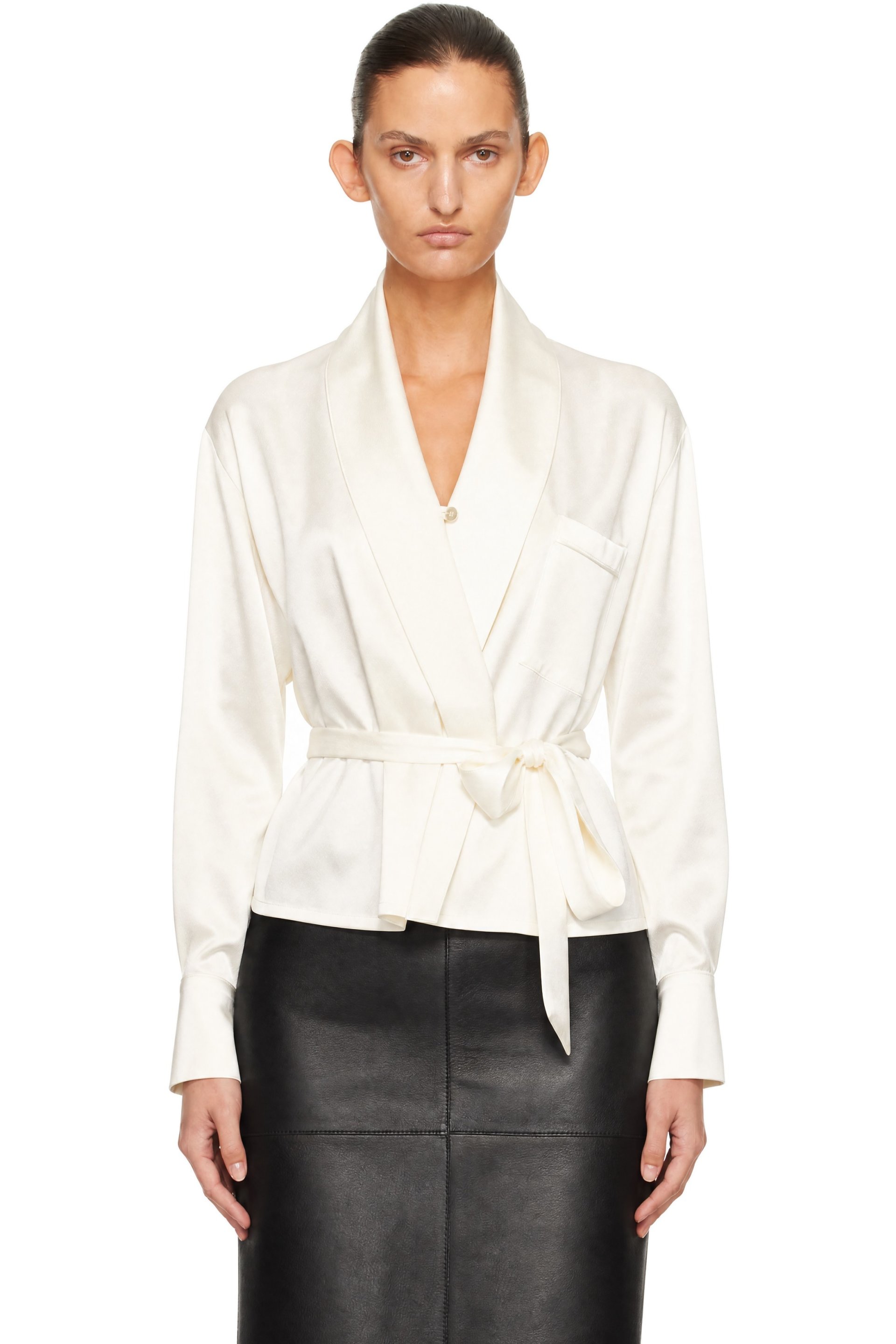 Victoria Beckham - Off-White Alba Blouse