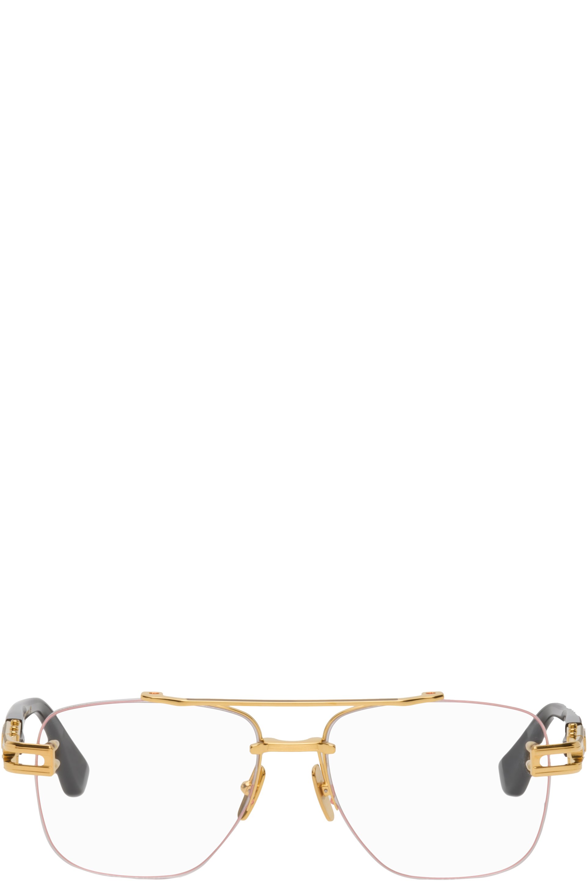 Dita - Gold & Black Grand-Evo Rx Glasses