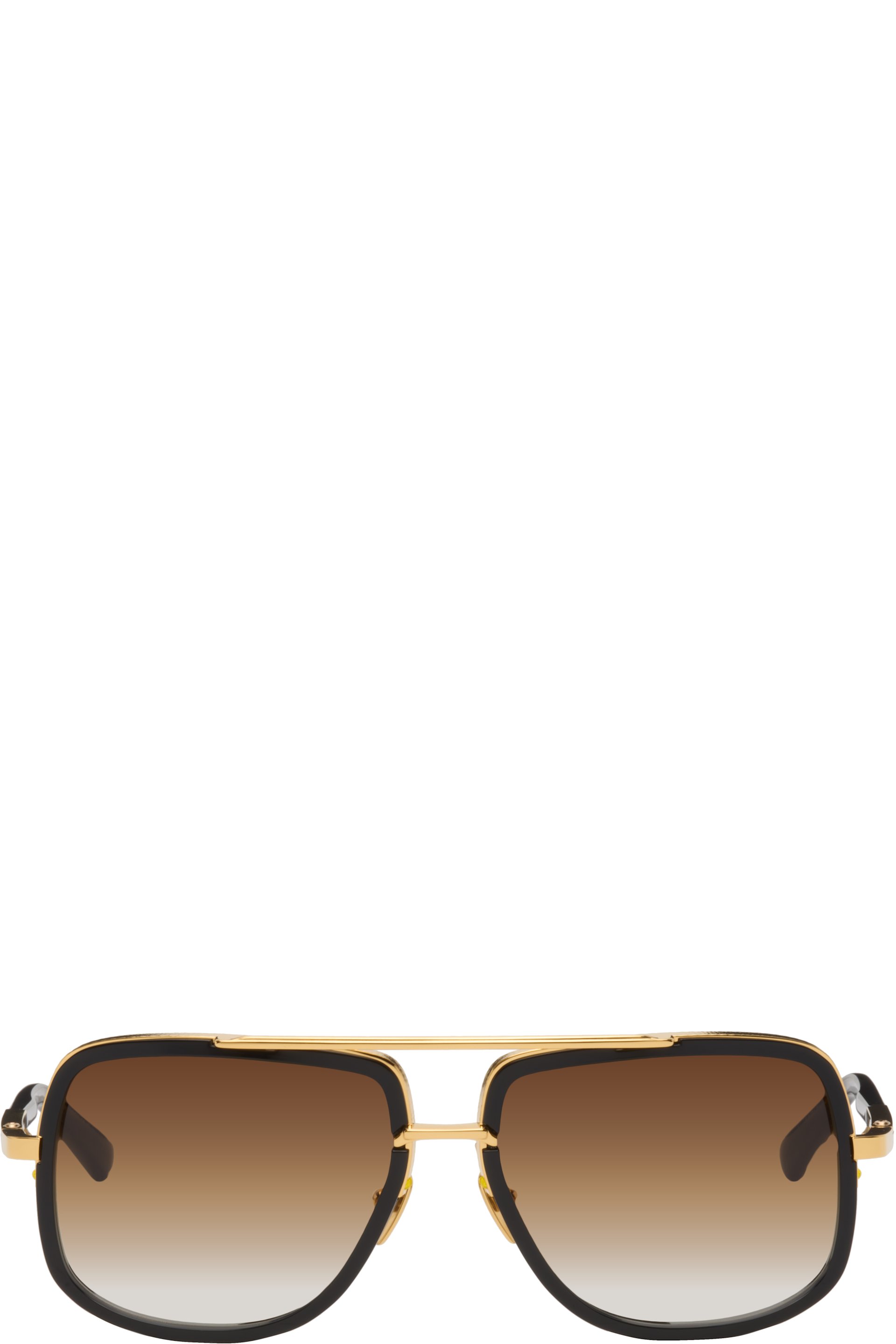 DITA - Lunettes de soleil Mach-One noir et doré