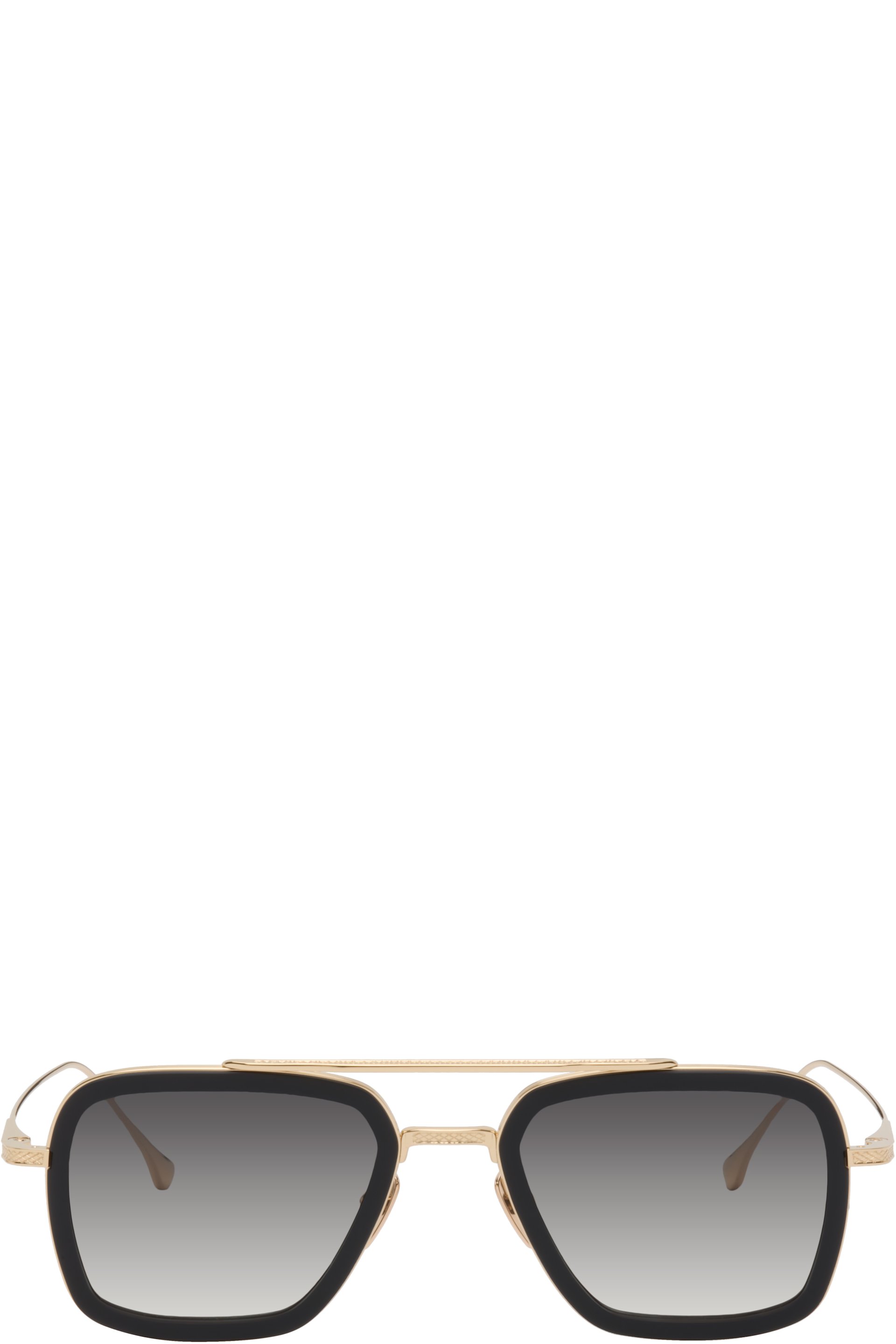 DITA - Lunettes de soleil Flight.006 noir et doré
