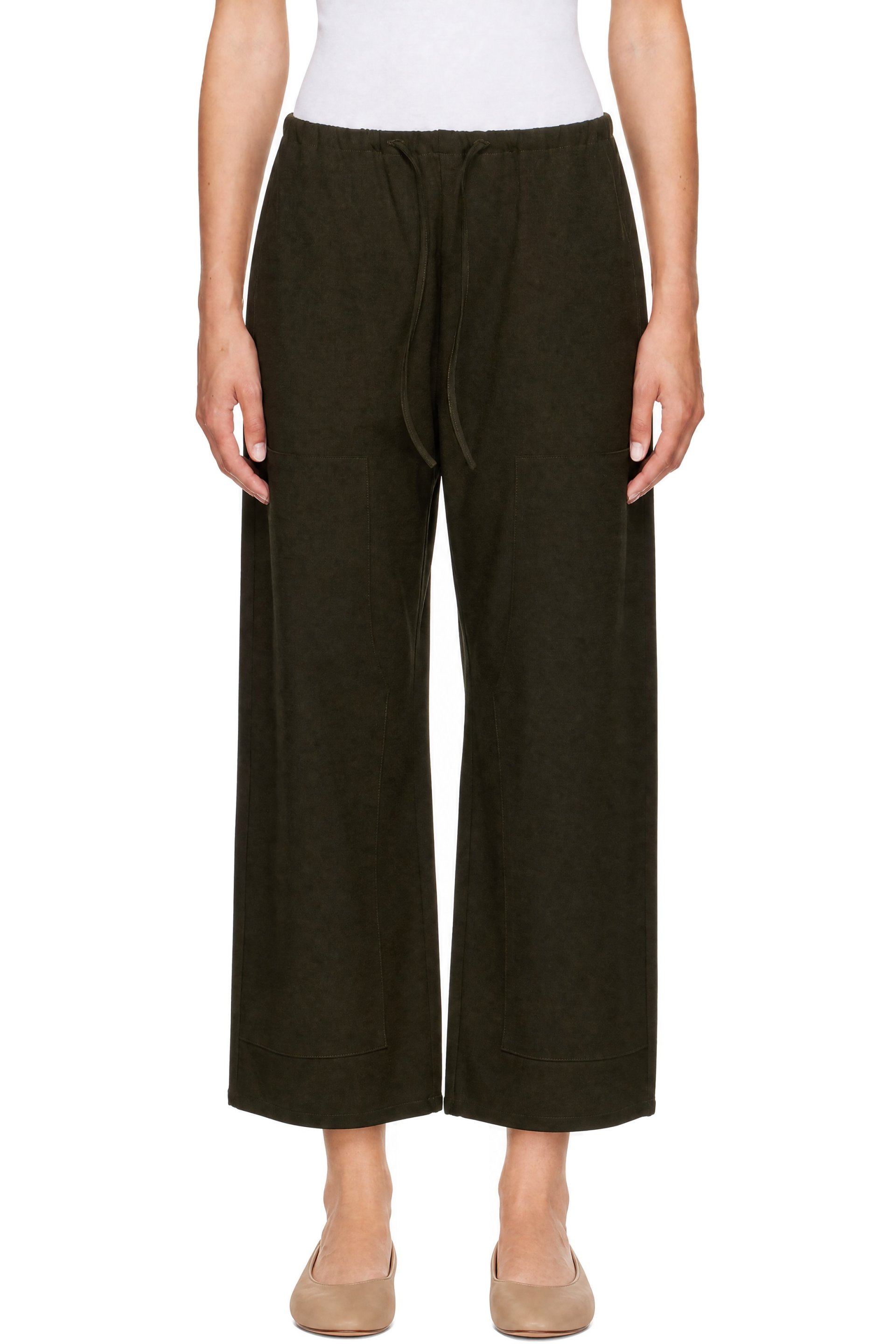 LESET - Khaki Jane Carpenter Trousers
