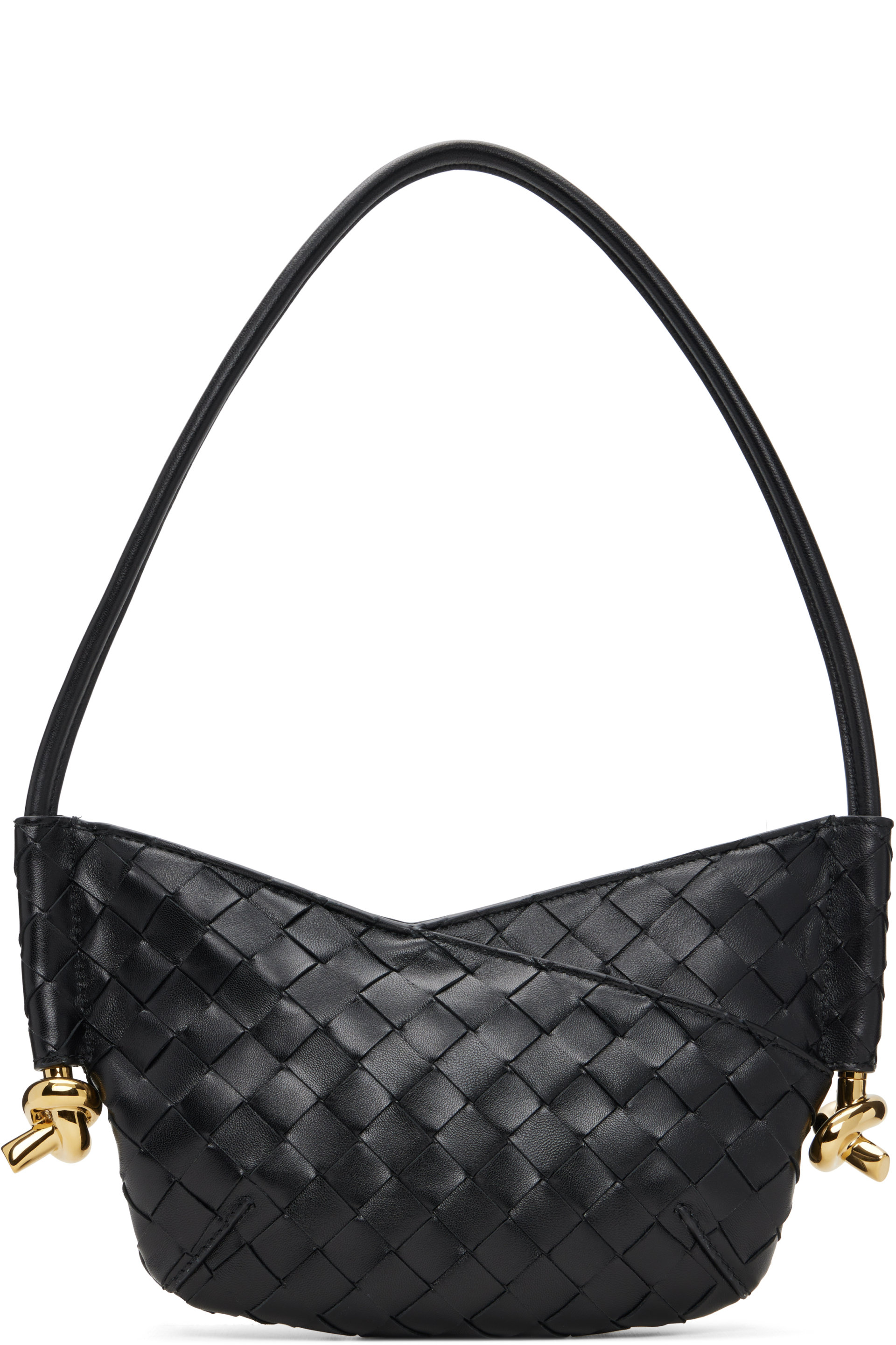 Bottega Veneta - Black Solstice Intrecciato Baby Bag