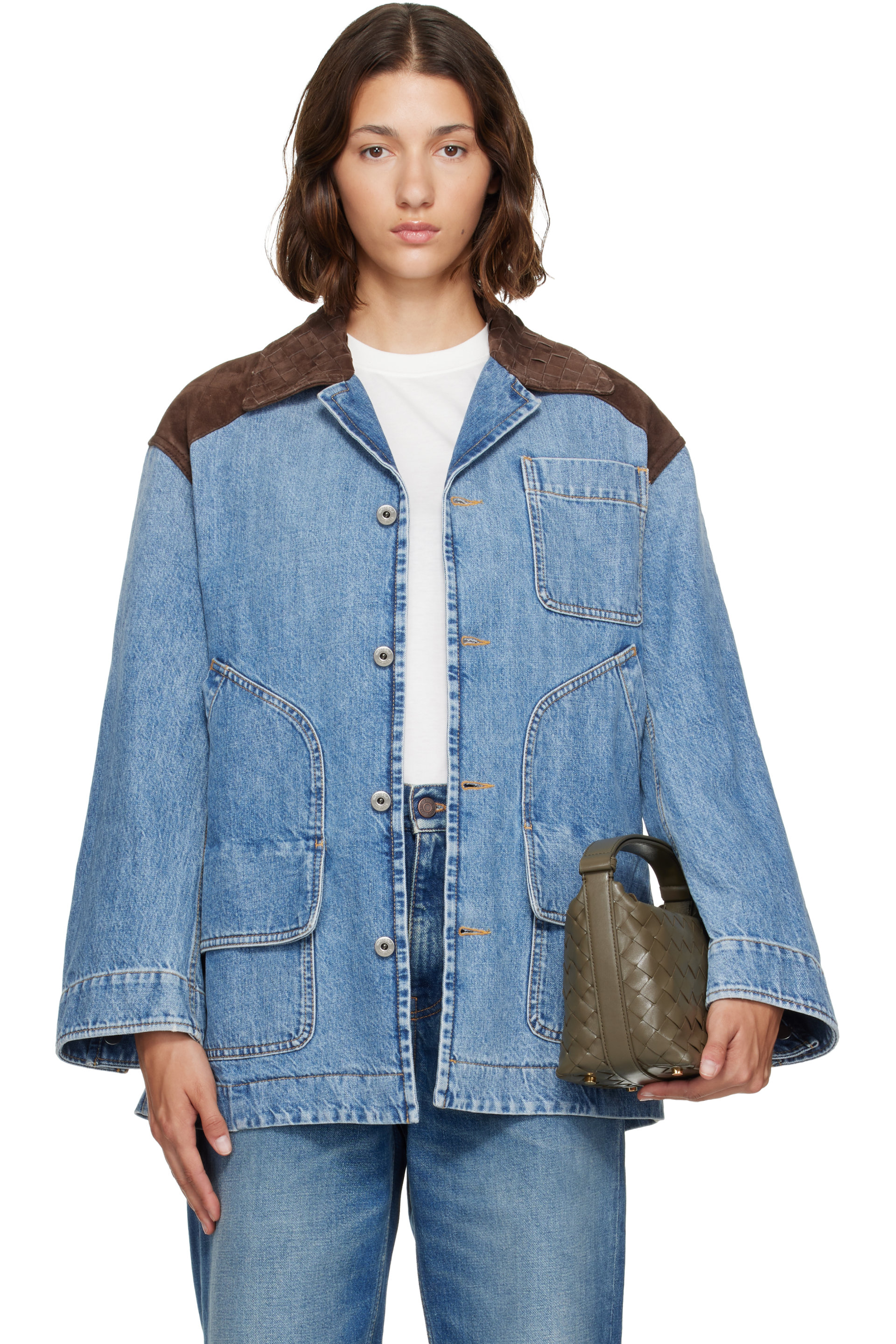 Bottega Veneta - Blue Vintage Denim Jacket
