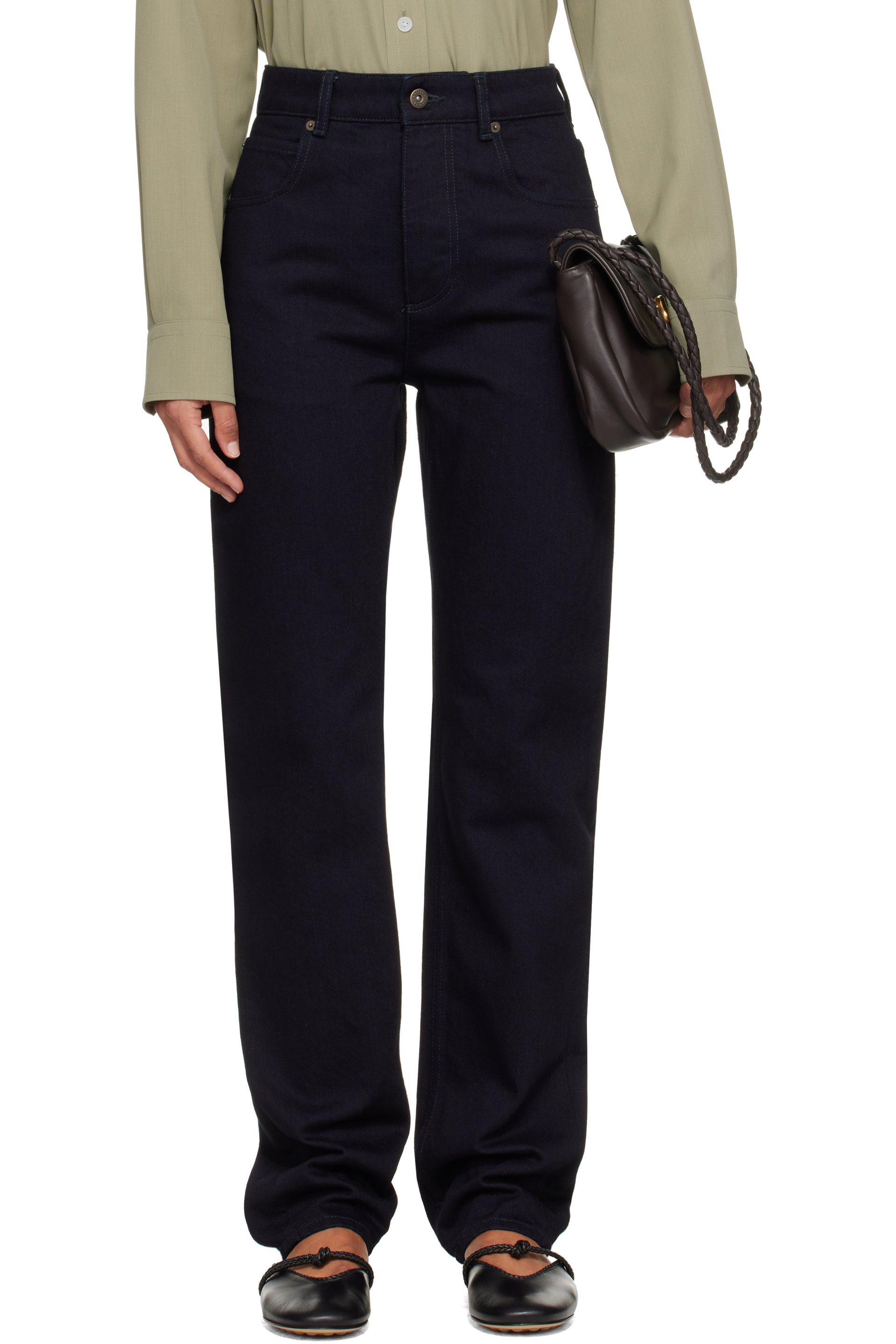 Bottega Veneta - Indigo Rinsed Straight Jeans
