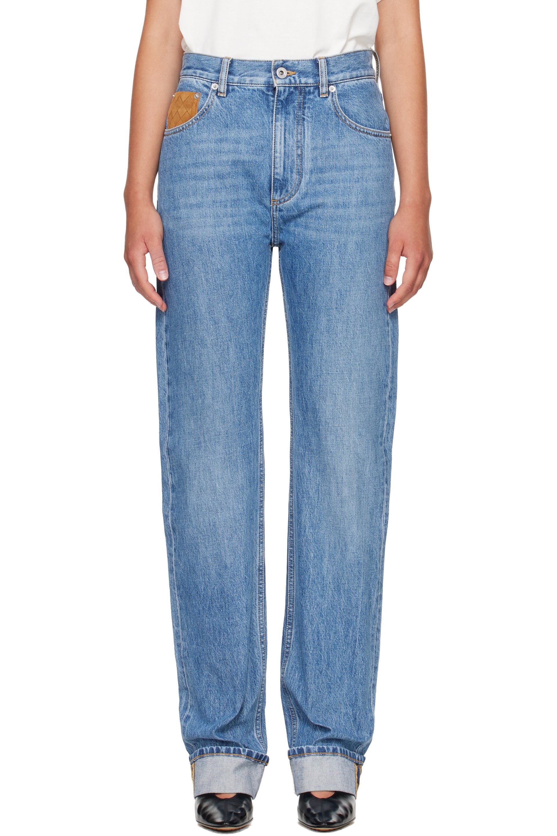 Bottega Veneta - Jean droit bleu