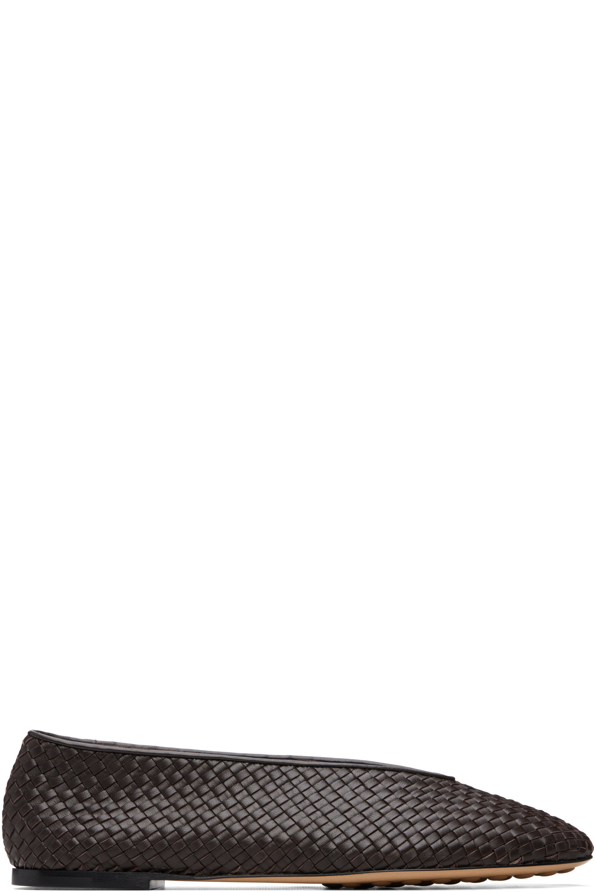 Bottega Veneta - Brown Rosa Ballerina Flats