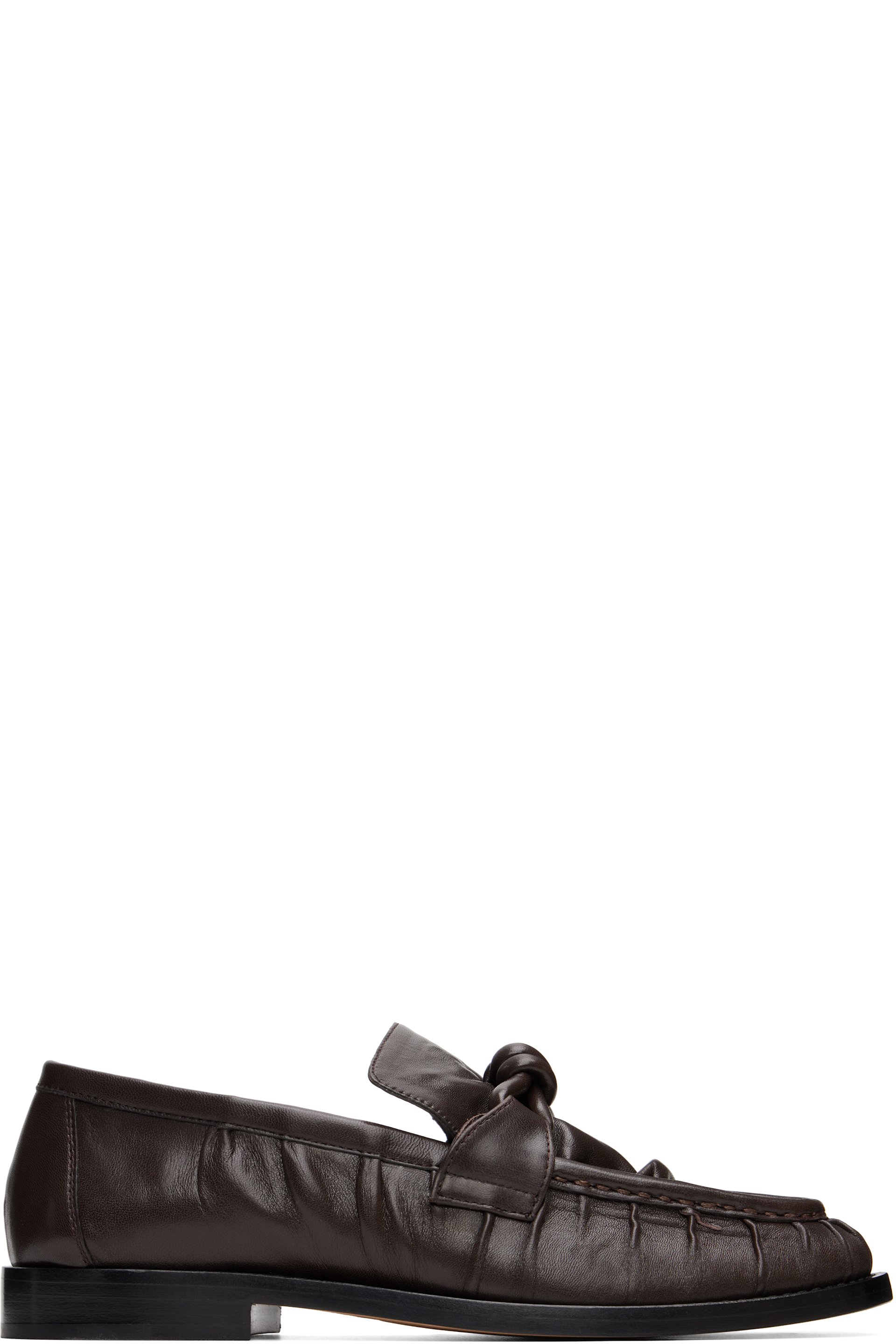 Bottega Veneta - Brown Astaire Loafers