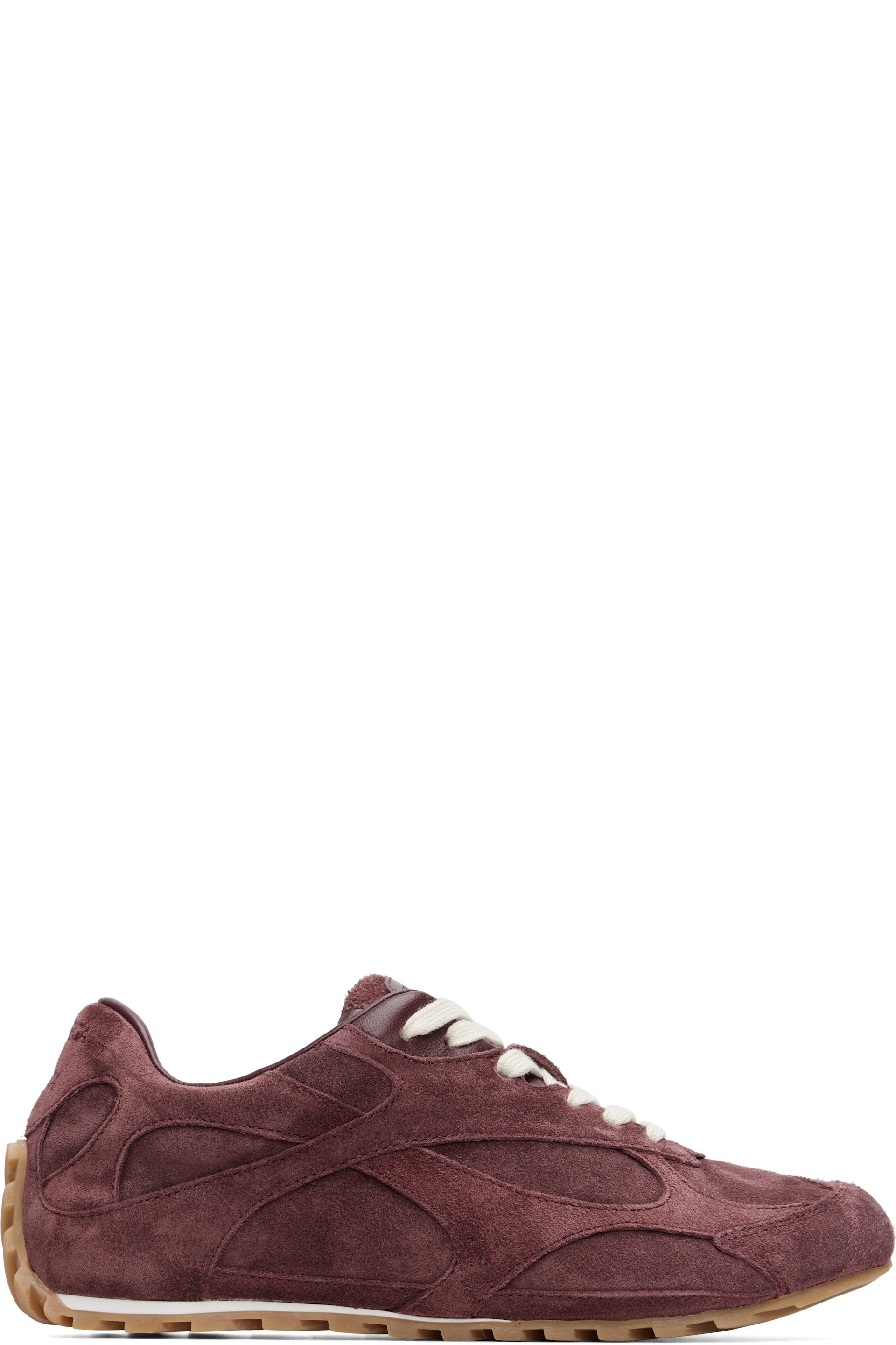 Bottega Veneta - Burgundy Orbit Flash Sneakers