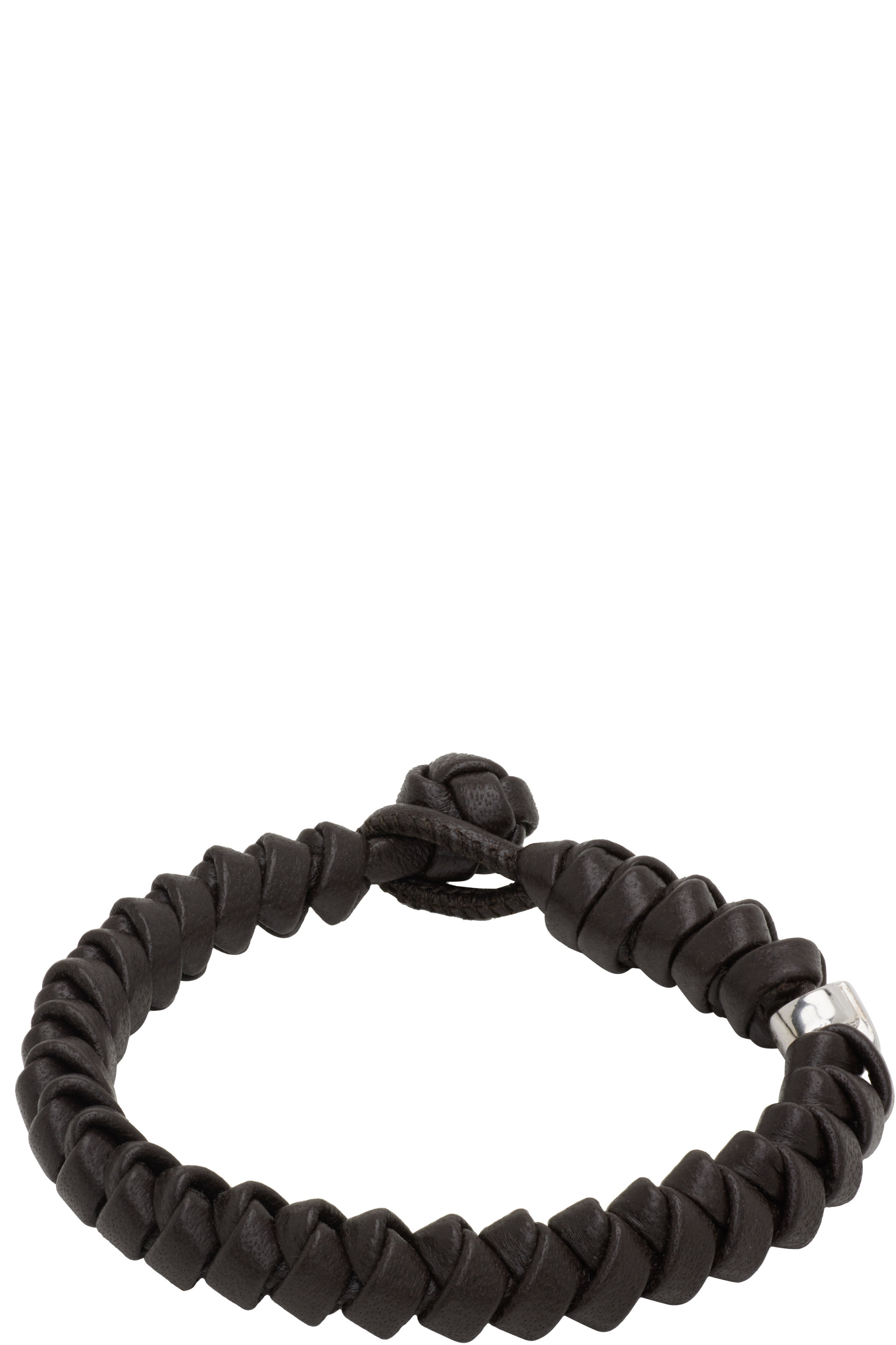 Bottega Veneta - Bracelet en cuir nappa tressé