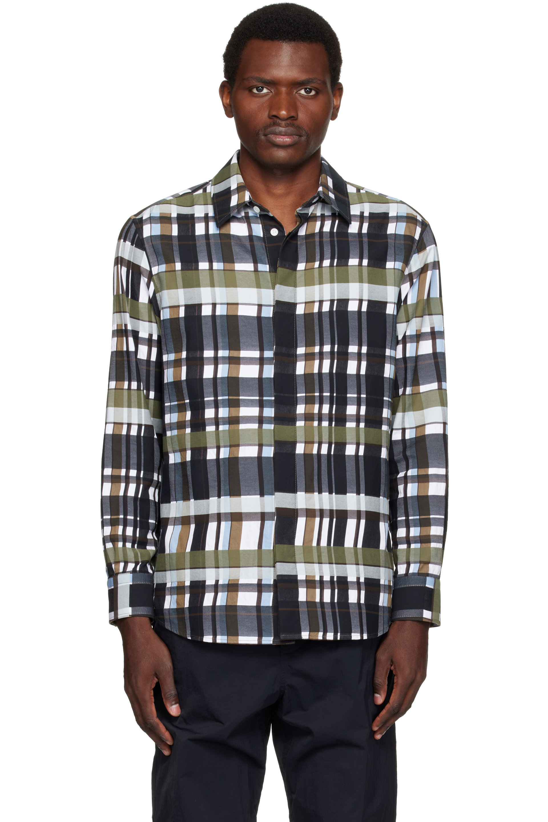 Bottega Veneta - 多色 Cotton Check 衬衫