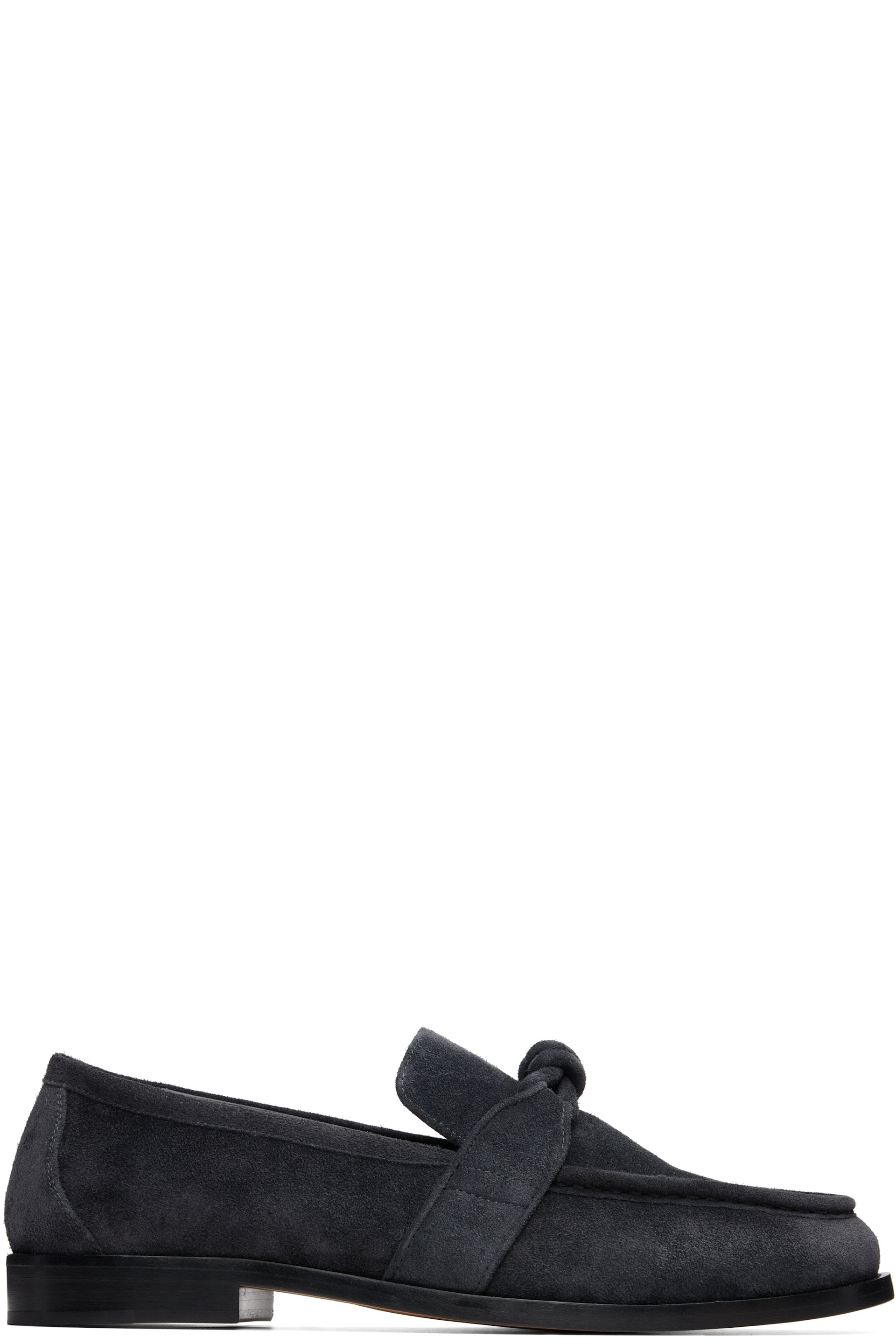 Bottega Veneta - Gray Astaire Loafers