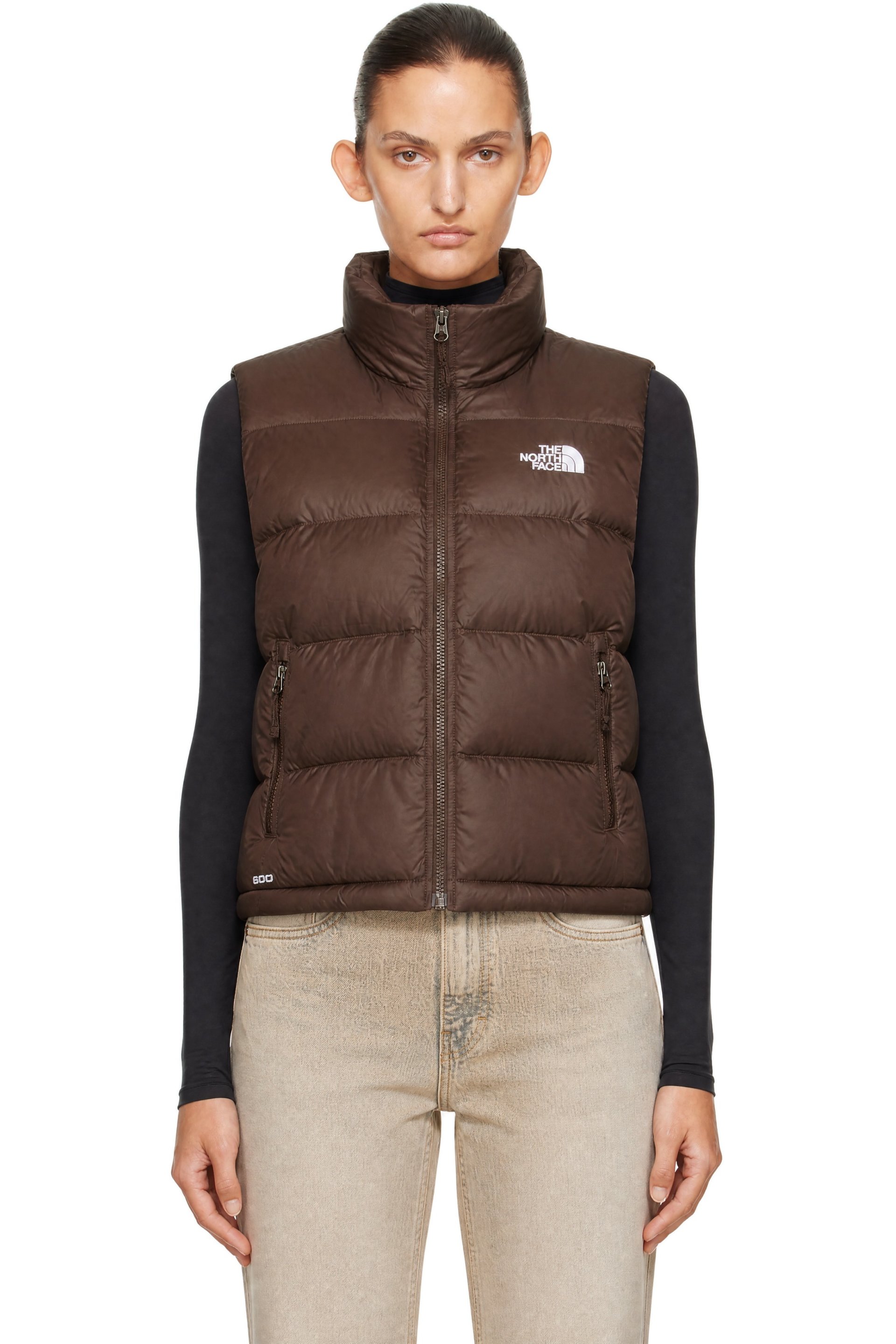The North Face - Brown Hydrenalite Down A-Line Vest