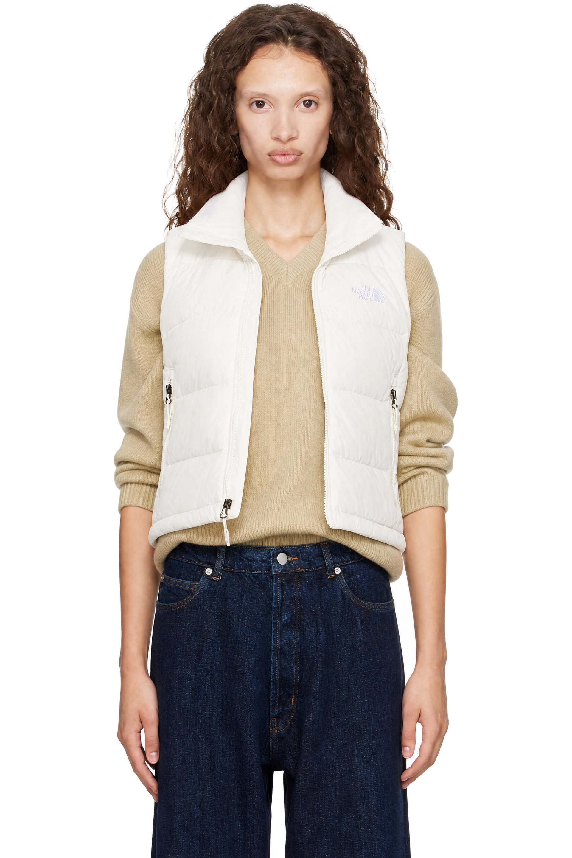 The North Face - Off-White Hydrenalite A-Line Down Vest