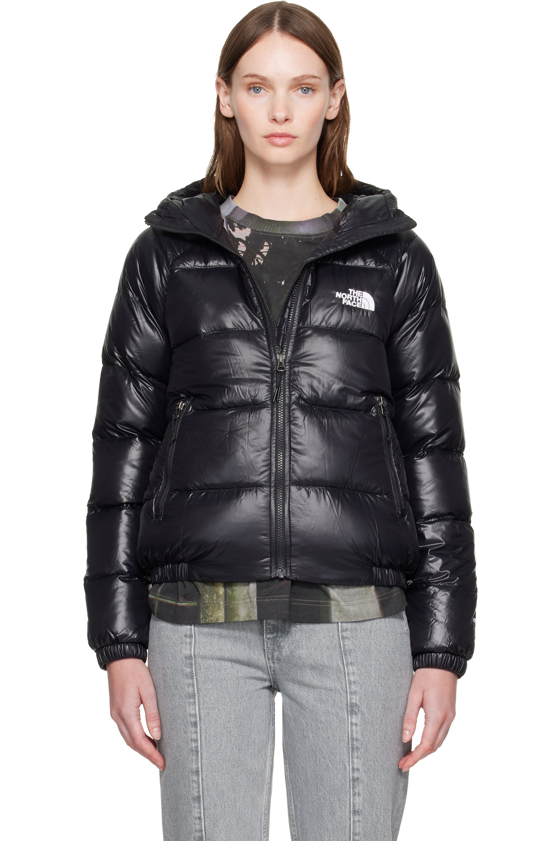 The North Face - Black Hydrenalite Hoodie Down Jacket