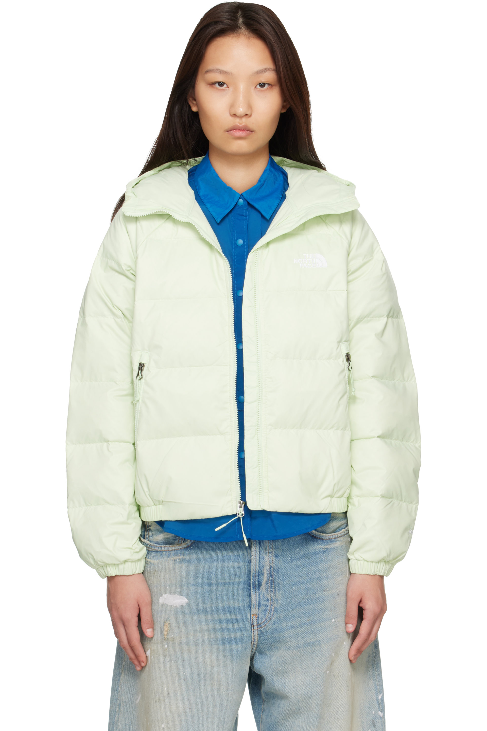 The North Face - Green Hydrenalite Hoodie Down Jacket