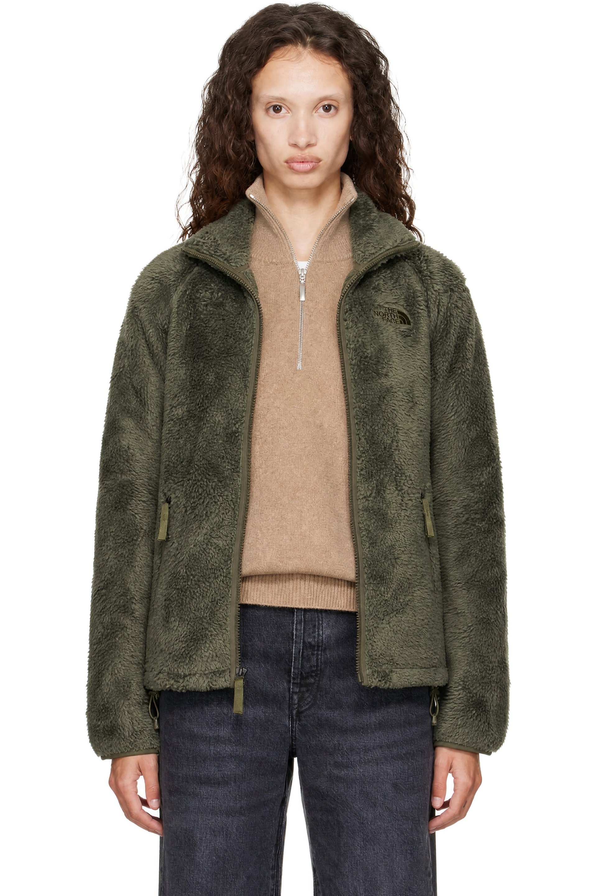 The North Face - Khaki Osito Fleece Sweater