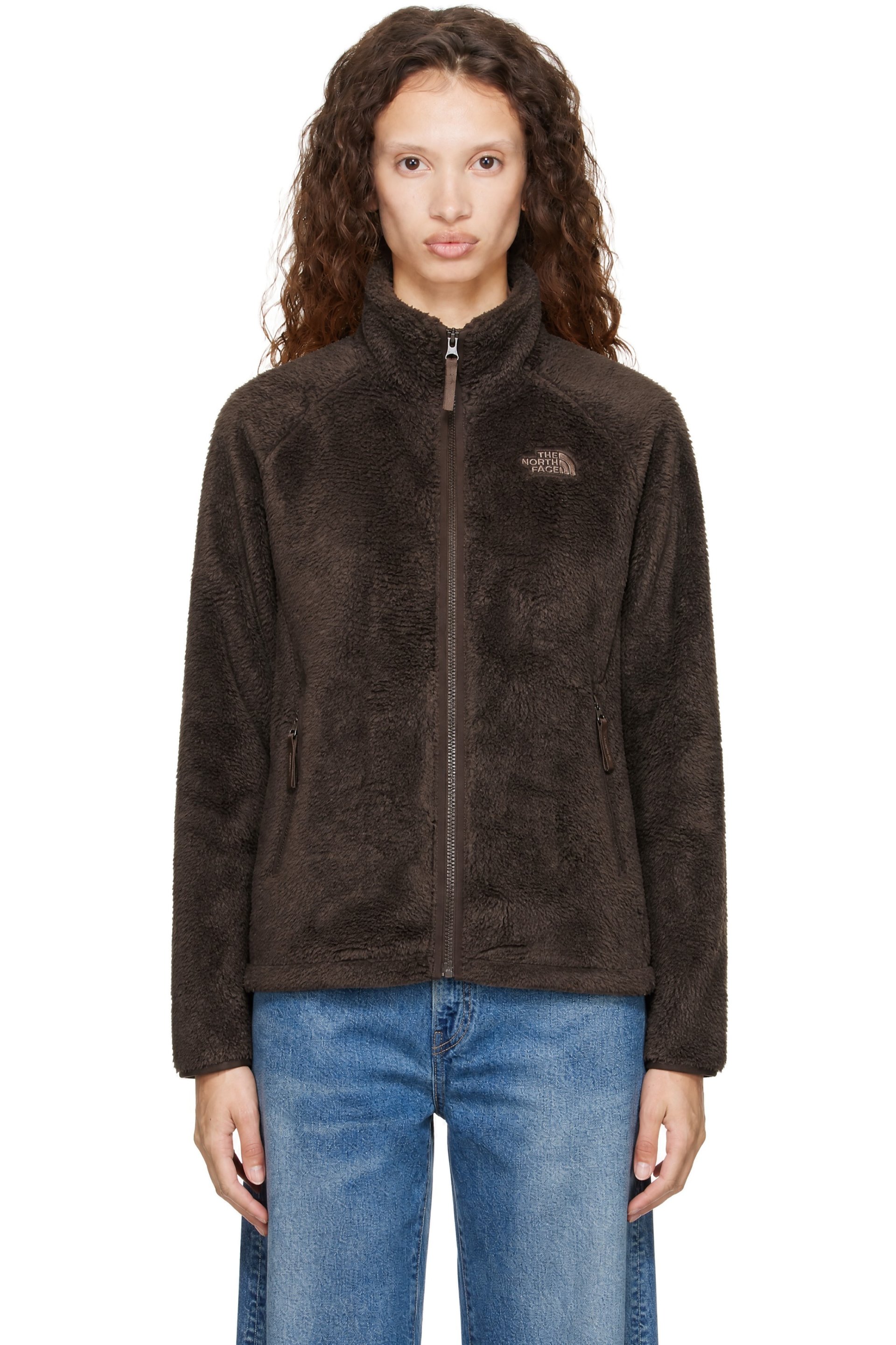 The North Face - Brown Osito Evolve Full Zip Jacket