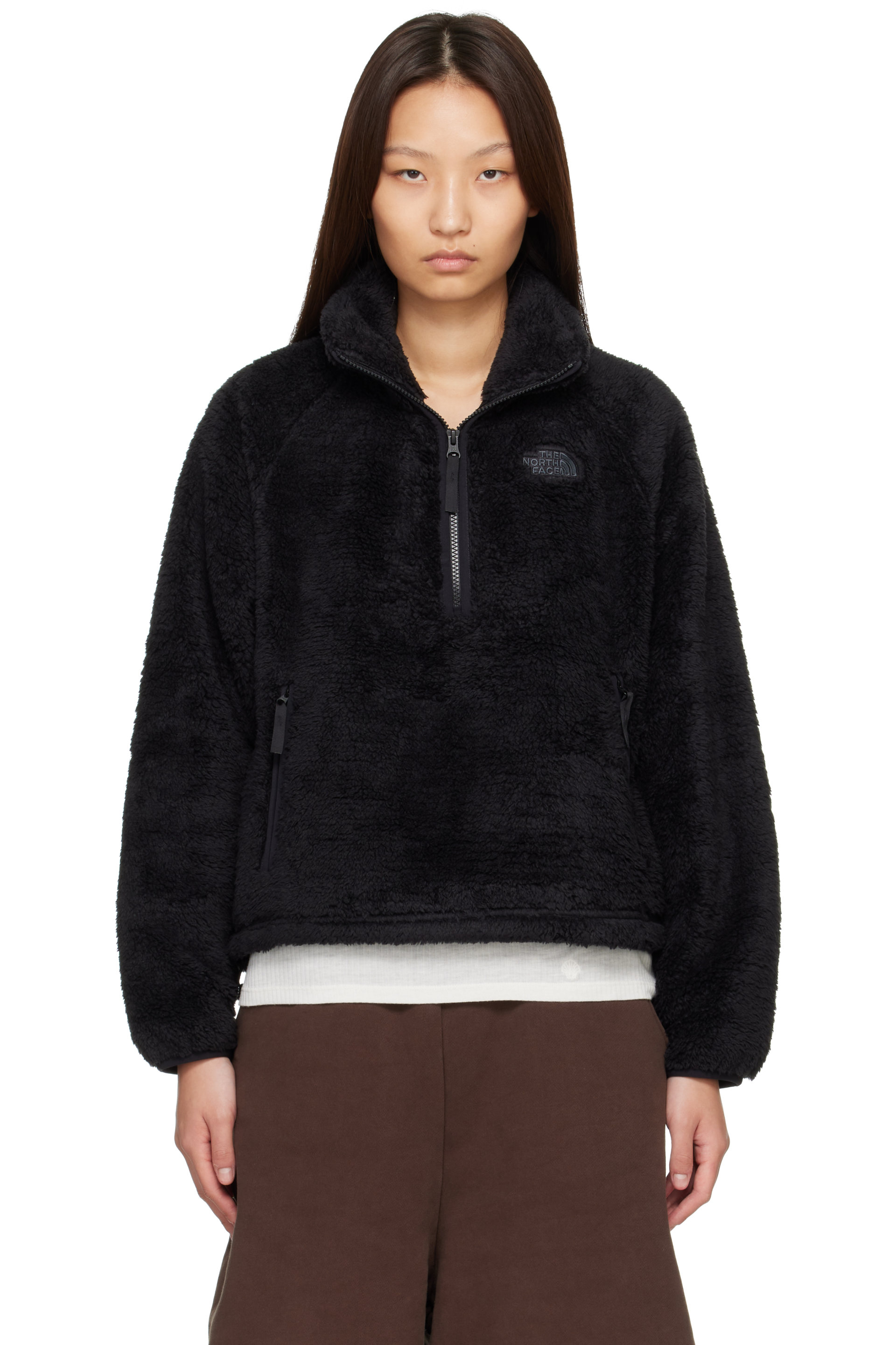 The North Face - Black Osito Evolve 1/2 Zip Fleece Sweater
