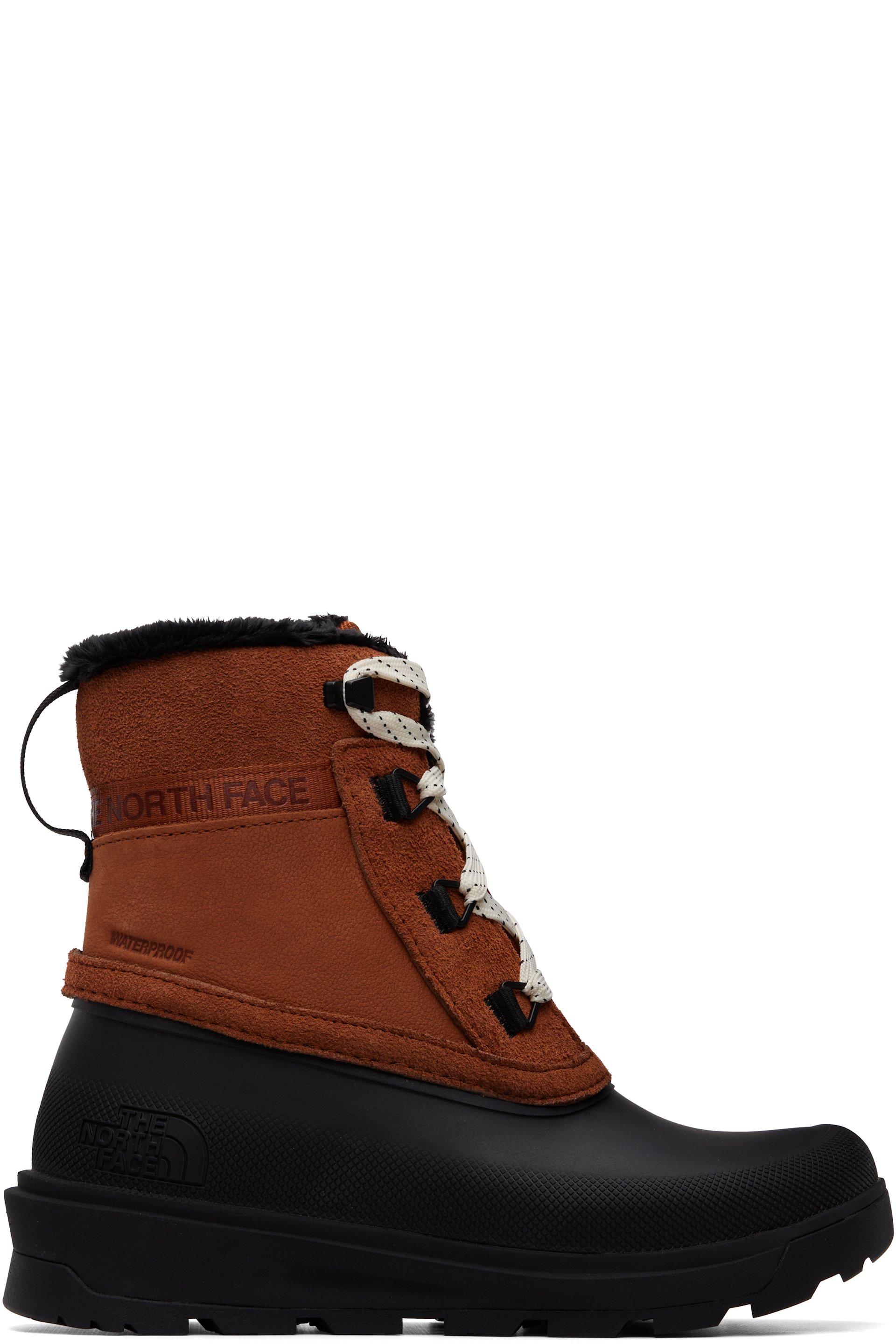 The North Face - Tan & Black Shellista V Shorty WP Boots