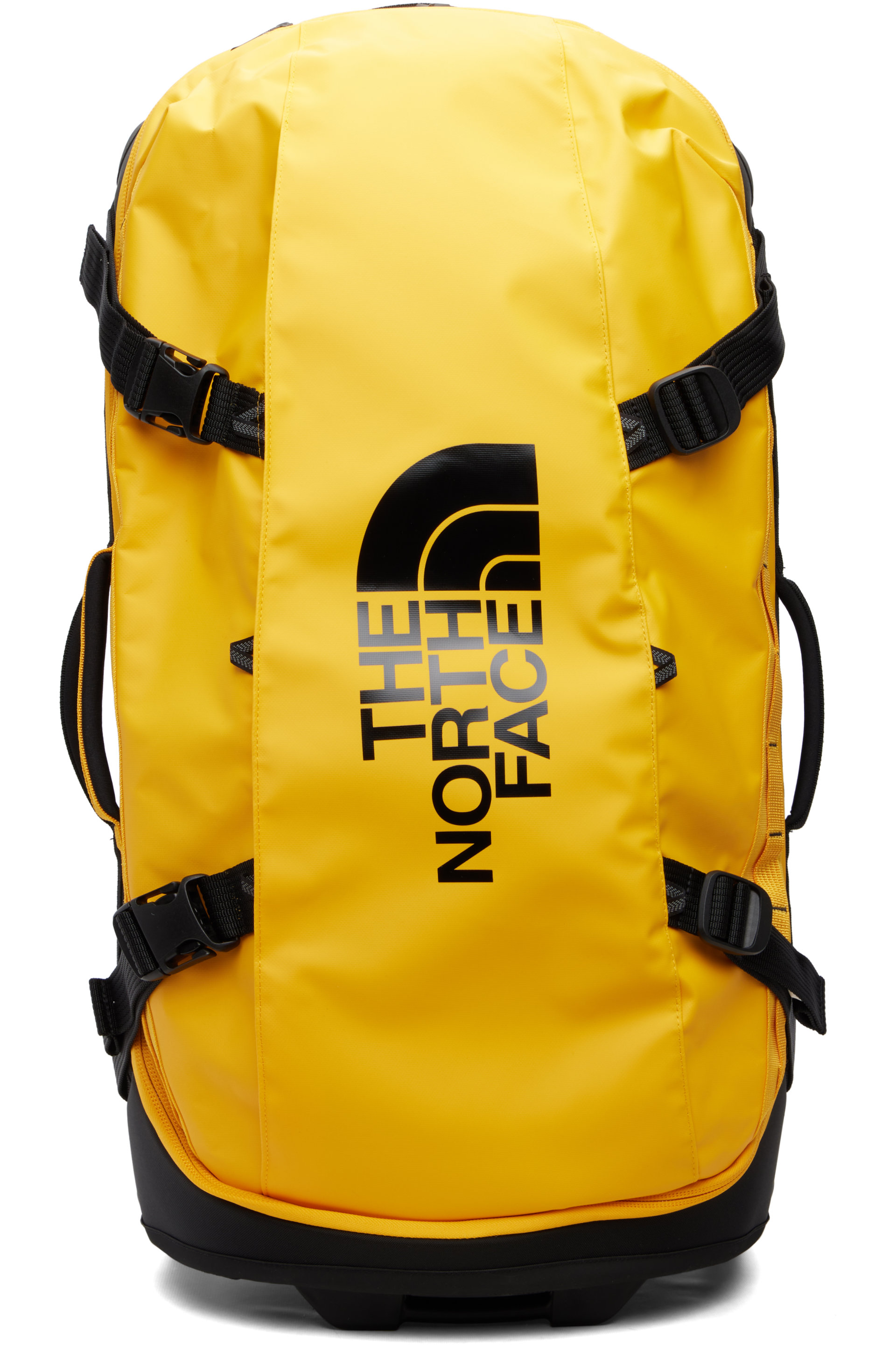The North Face - Valise Rolling Thunder 28 jaune en canevas Base Camp