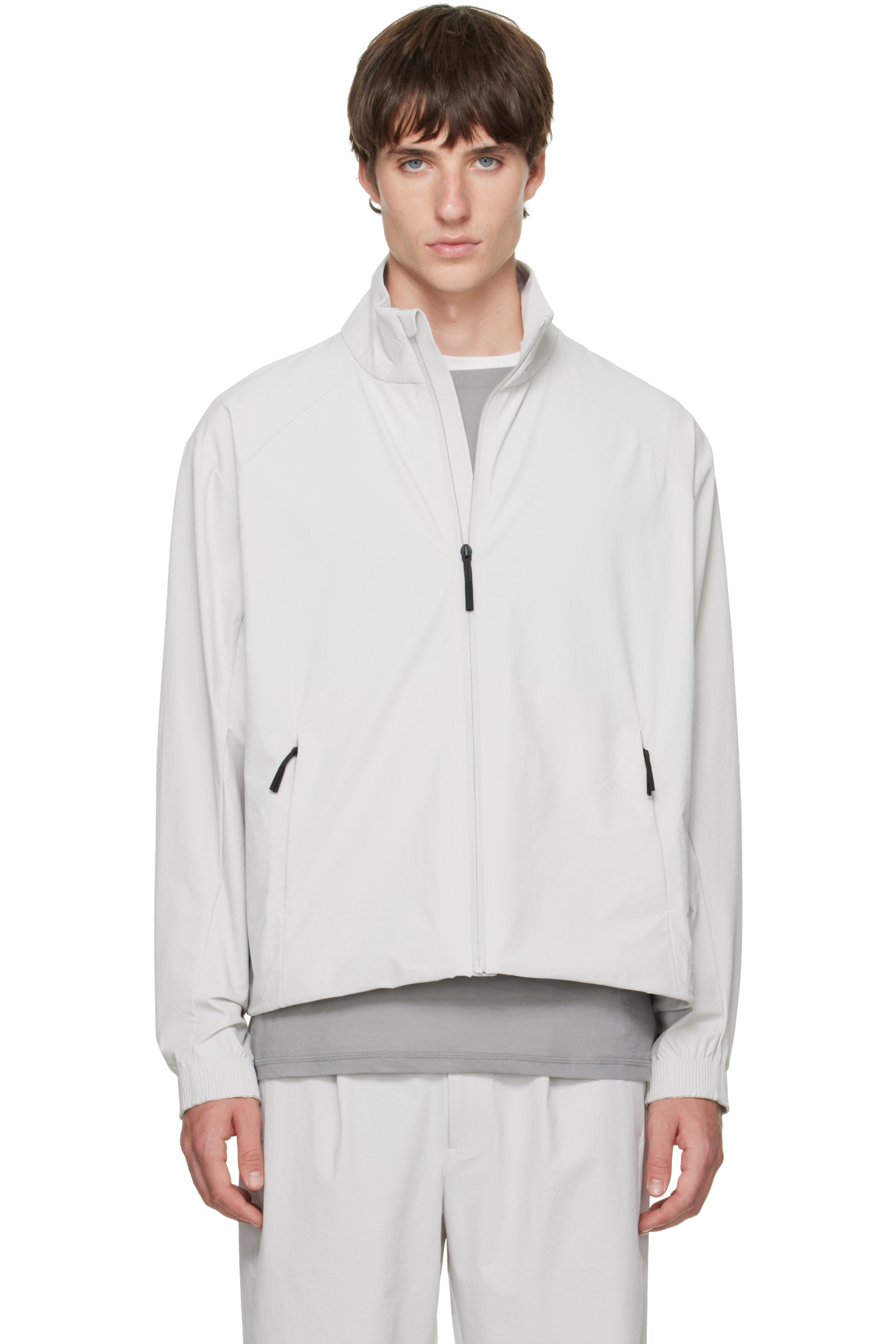 The North Face - Blouson blanc cassé en taffetas technique - Black Box