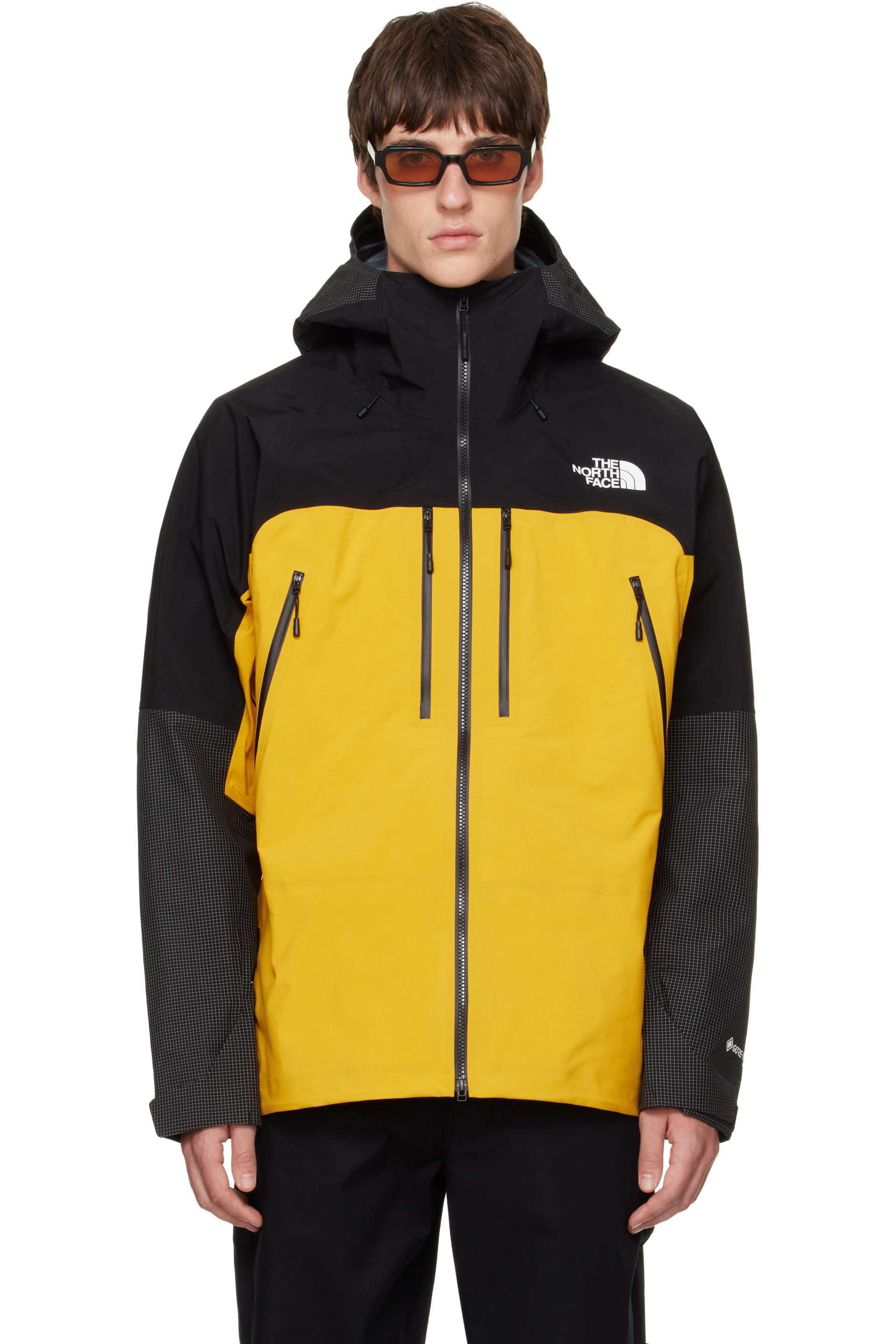 The North Face - Blouson de randonnée jaune en GORE-TEX Pro - Summit