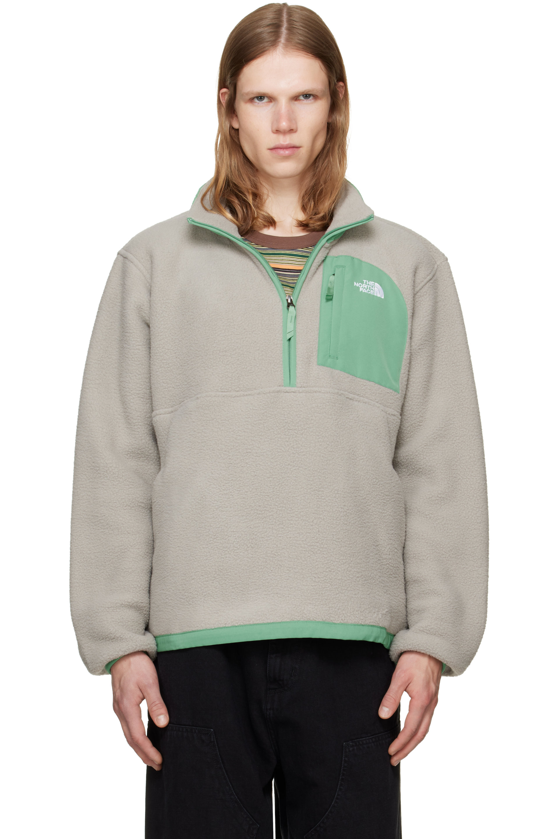 The North Face - Gray Yumiori Off Peak Half-Zip Jacket