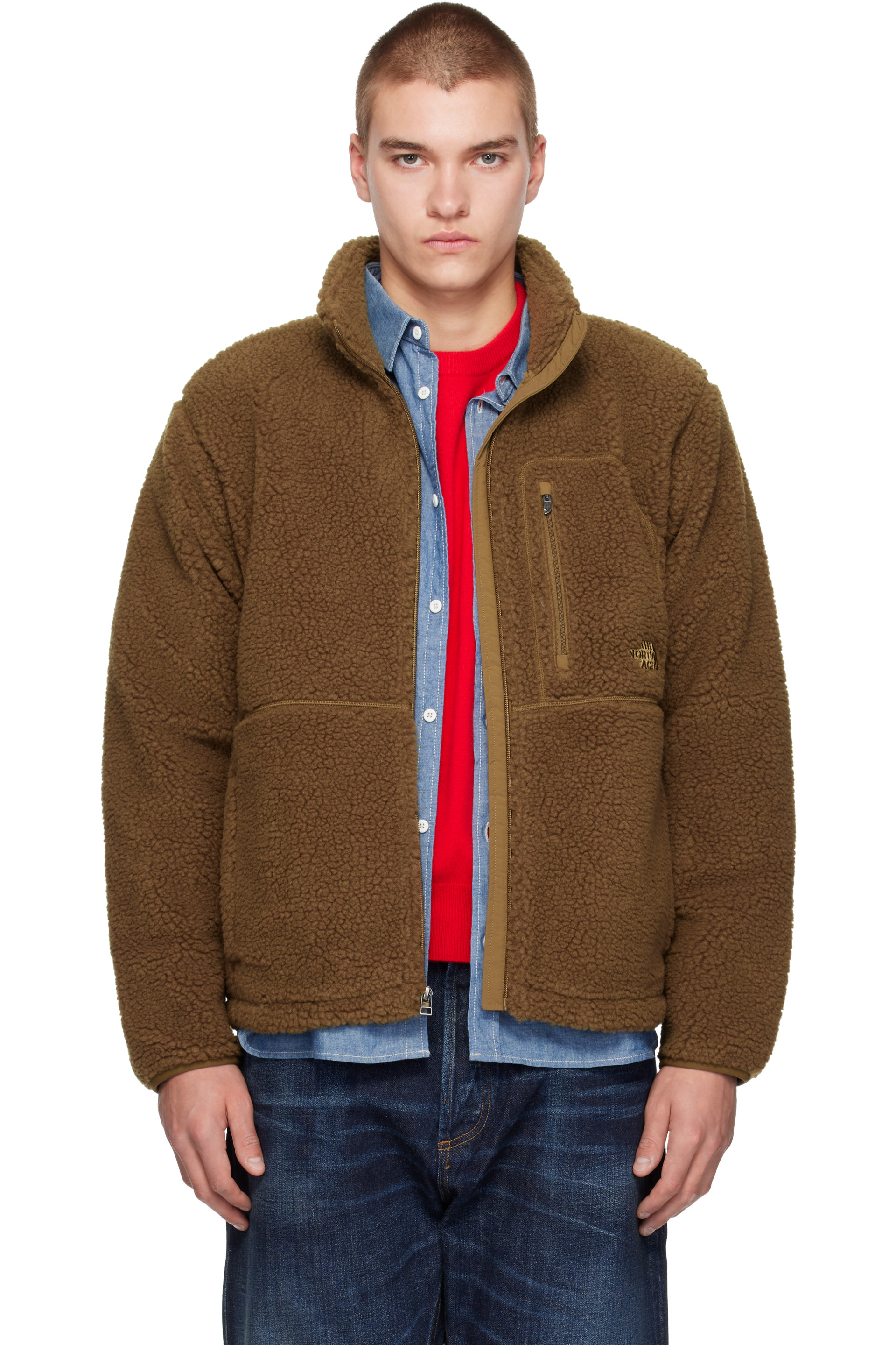 The North Face - Khaki Extreme Pile 2 Jacket