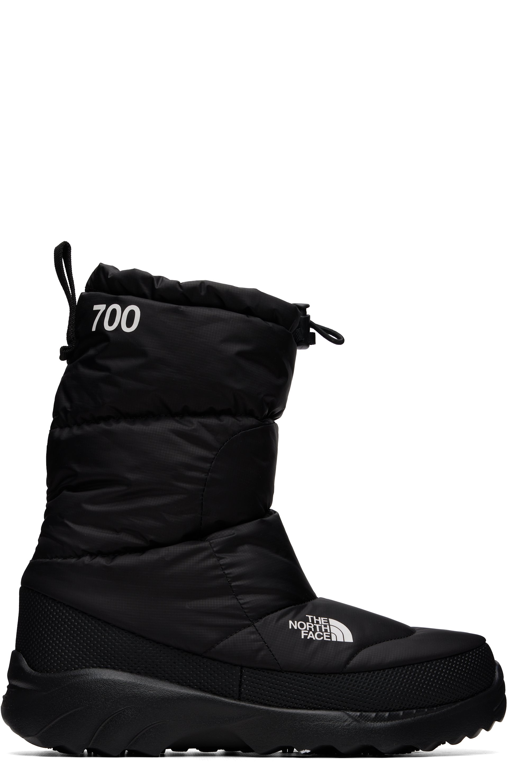 The North Face - Bottes Nuptse Traction noires