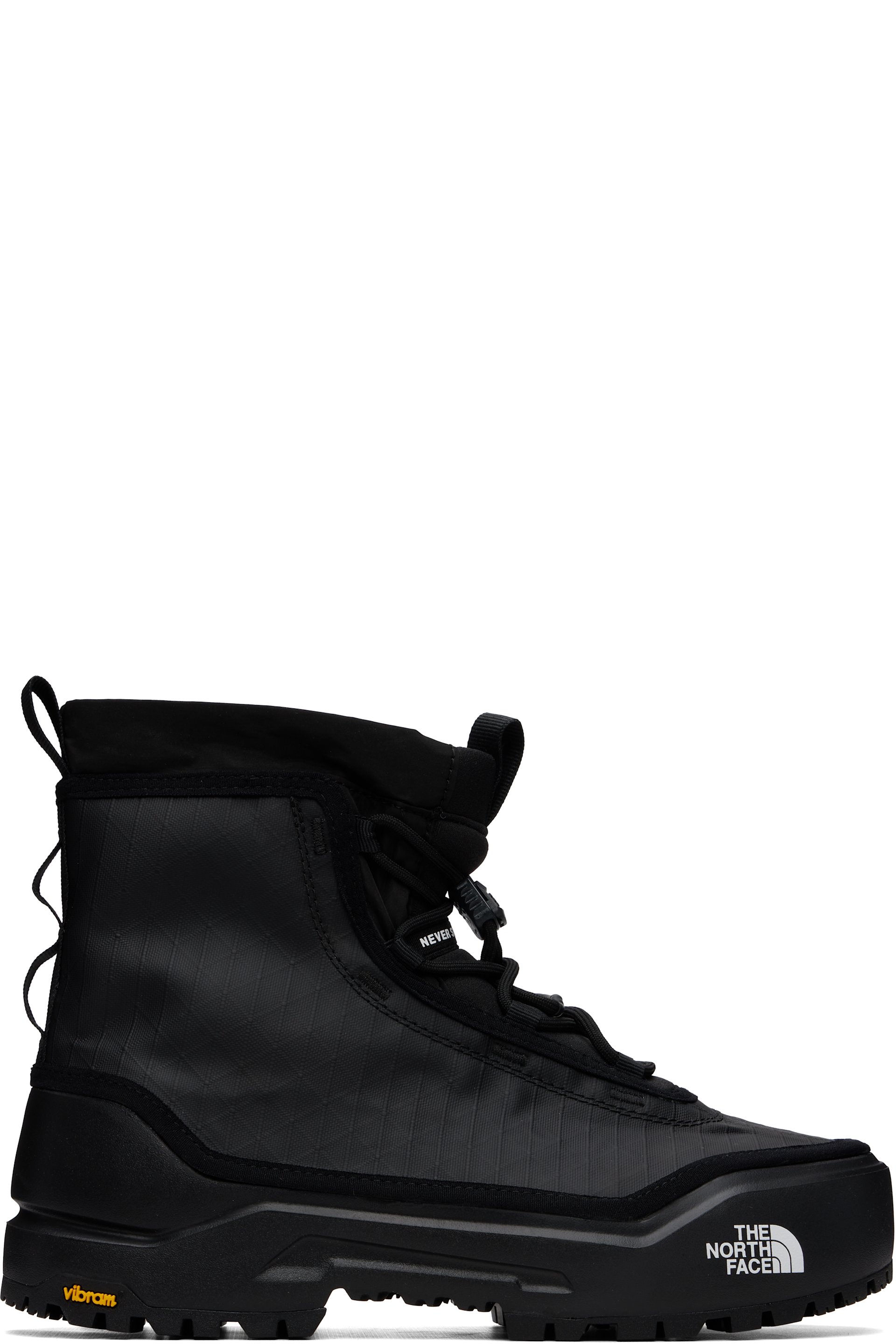 The North Face - Bottes imperméables 100 noires en canevas Base Camp