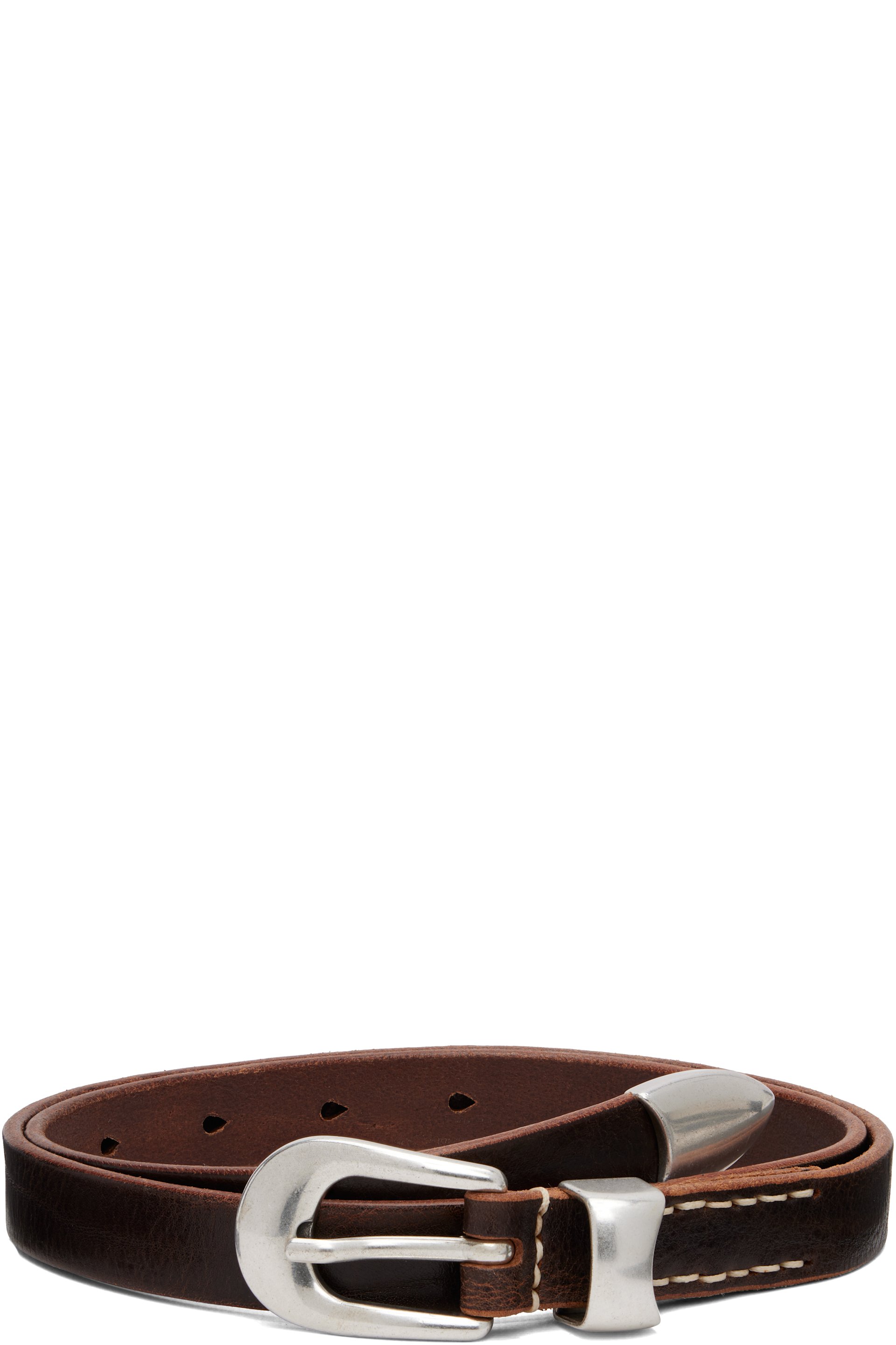 OUR LEGACY - Brown 2cm Belt