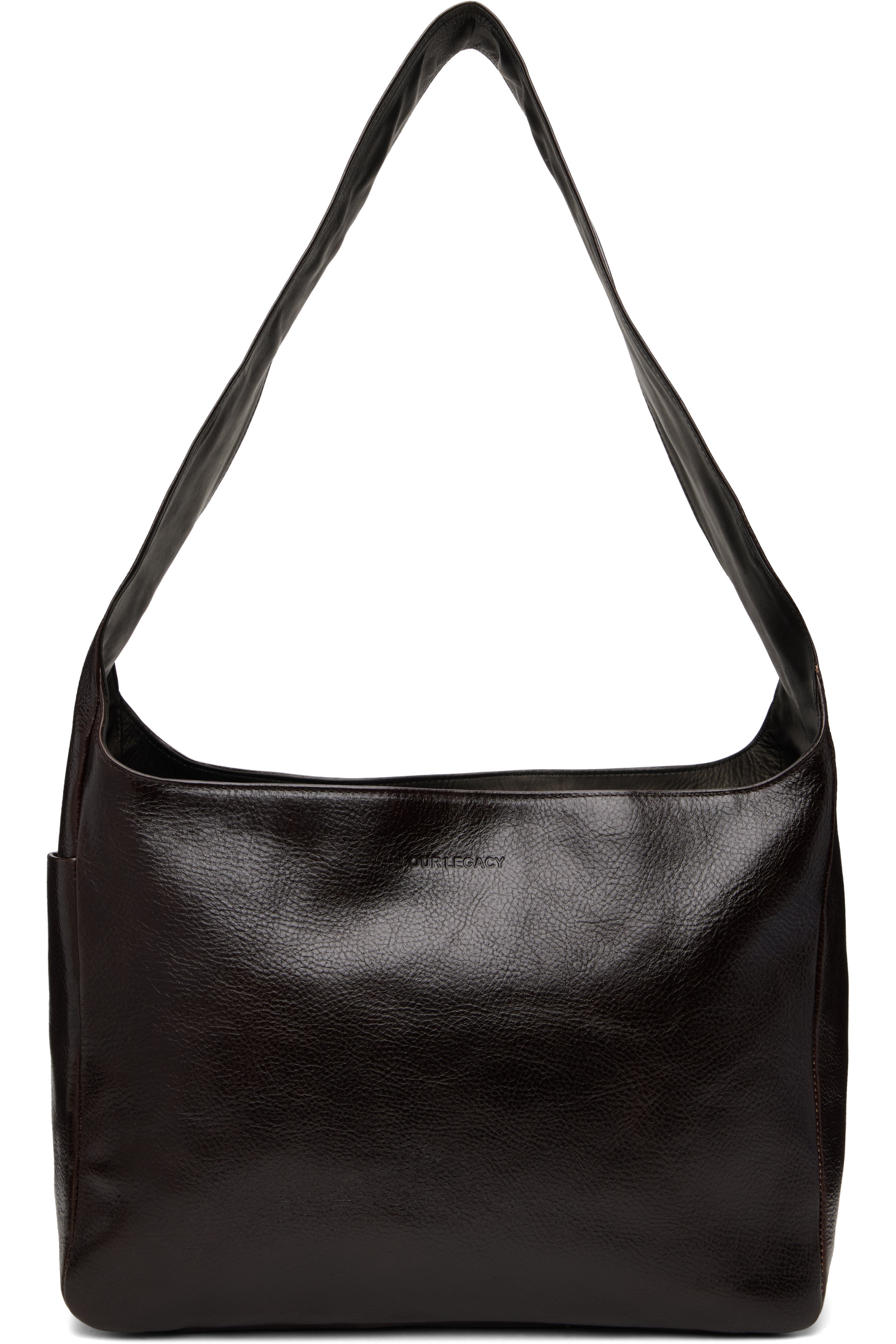 OUR LEGACY - Brown Grande Brick Bag