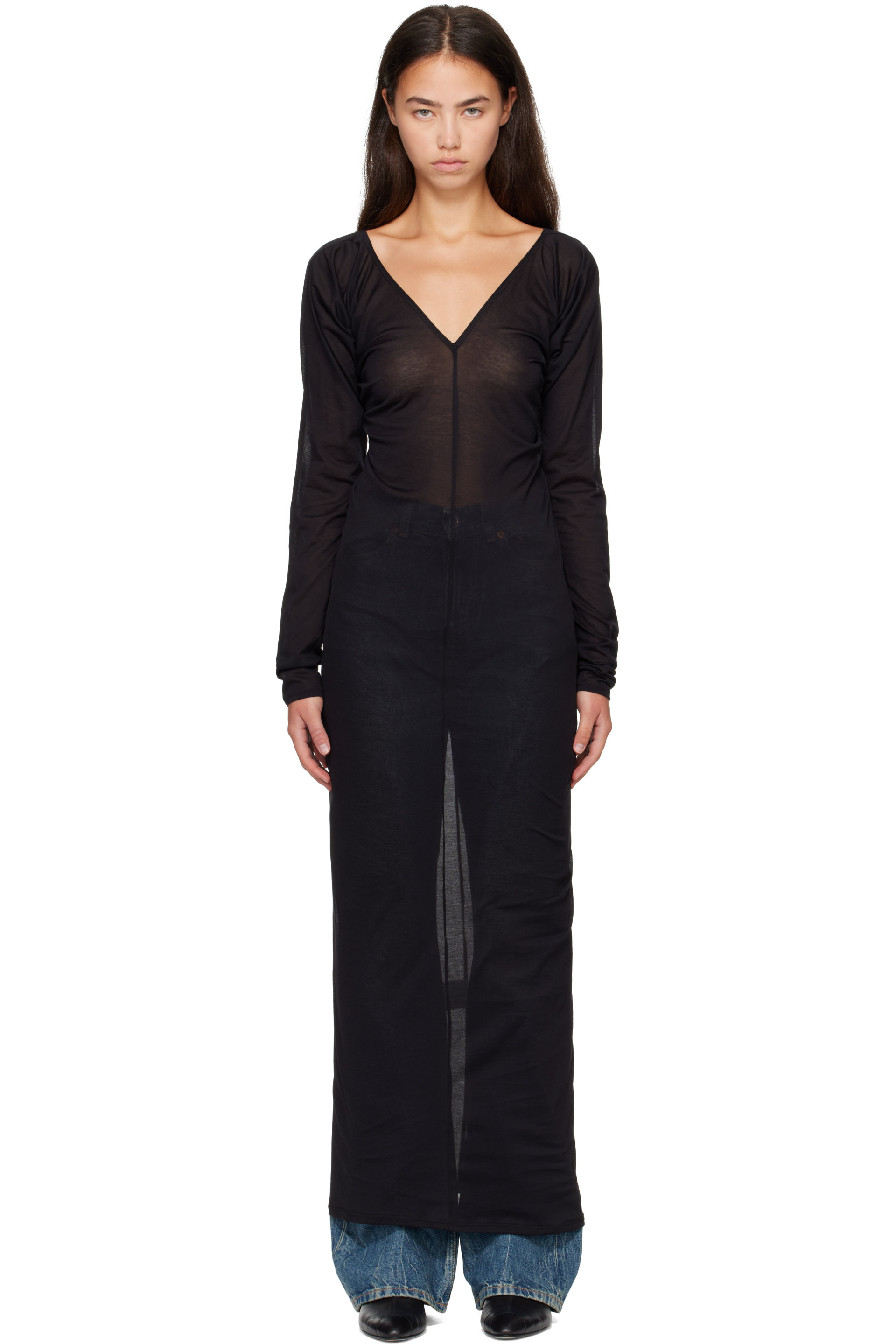 OUR LEGACY - Black Cheer Maxi Dress