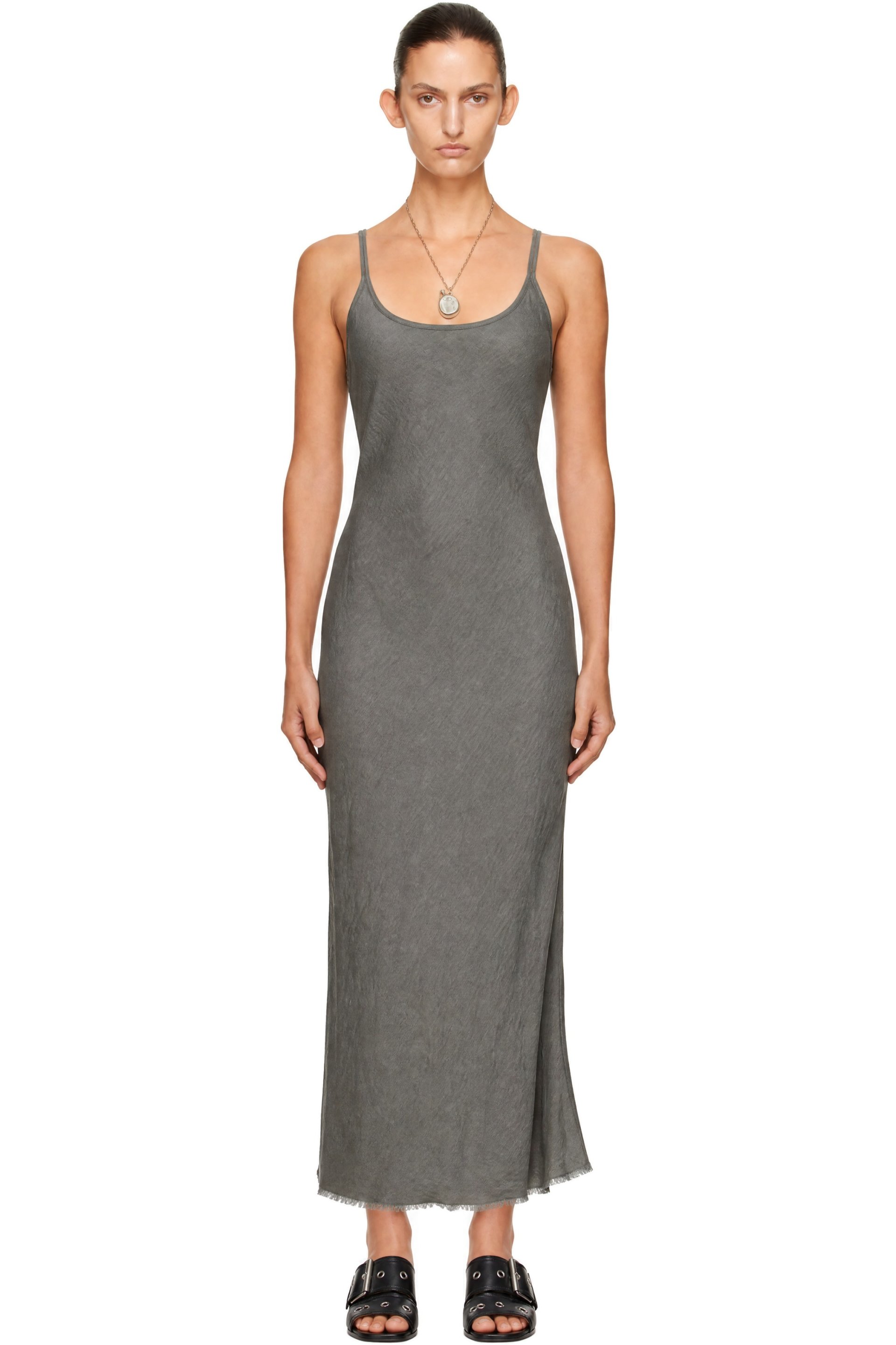 OUR LEGACY - Gray Glide Maxi Dress